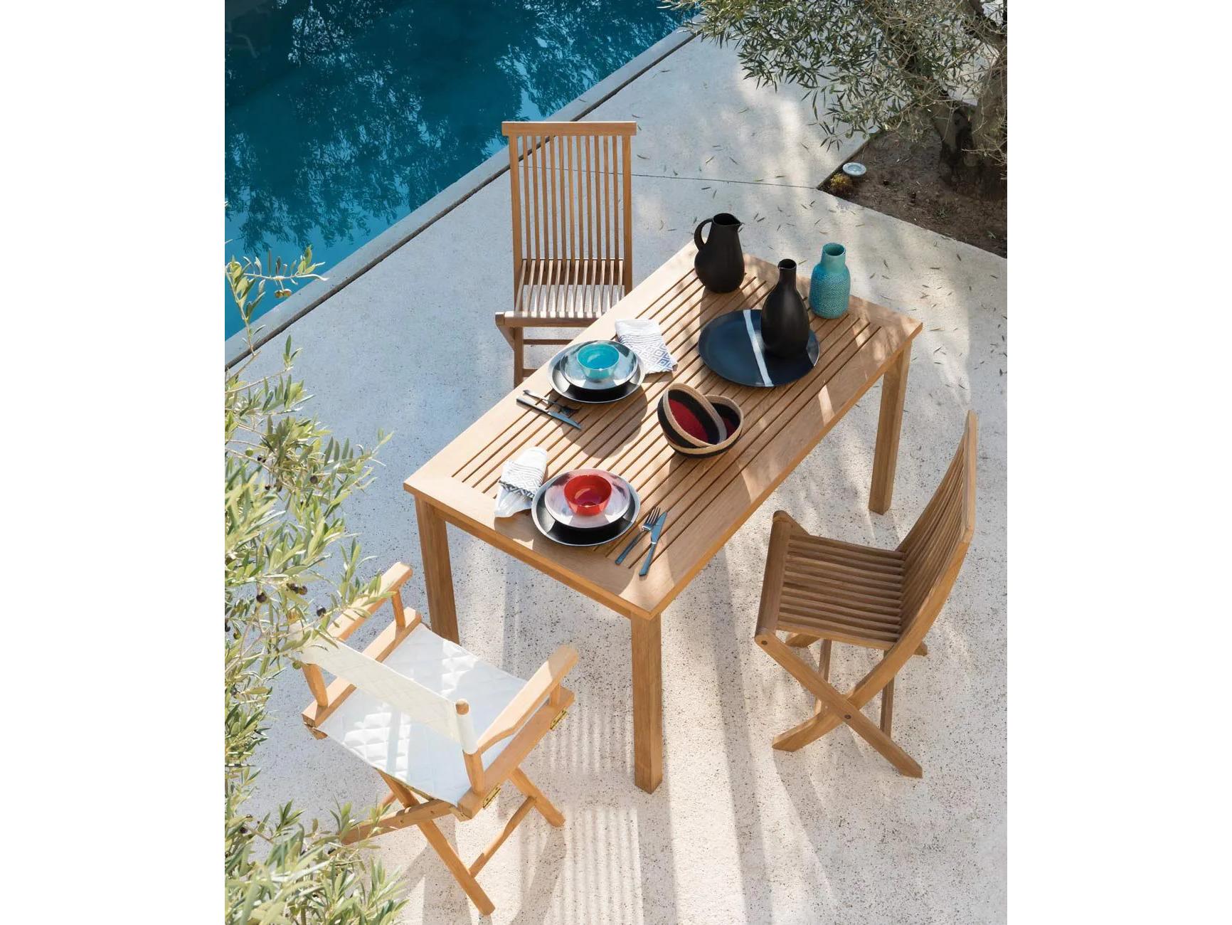 UnoPiu Chelsea Teak Rectangular Dining Table