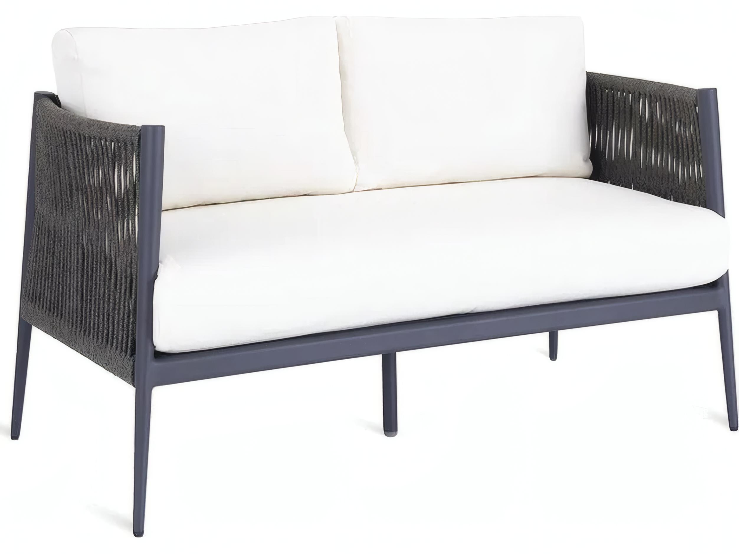 UnoPiu Luce Aluminum 2 Seater Sofa