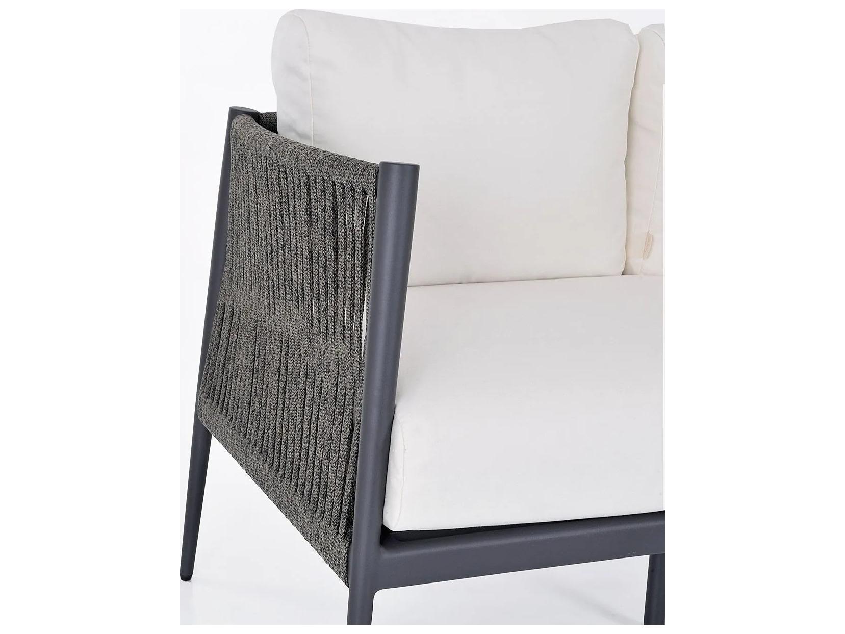 UnoPiu Luce Aluminum 2 Seater Sofa