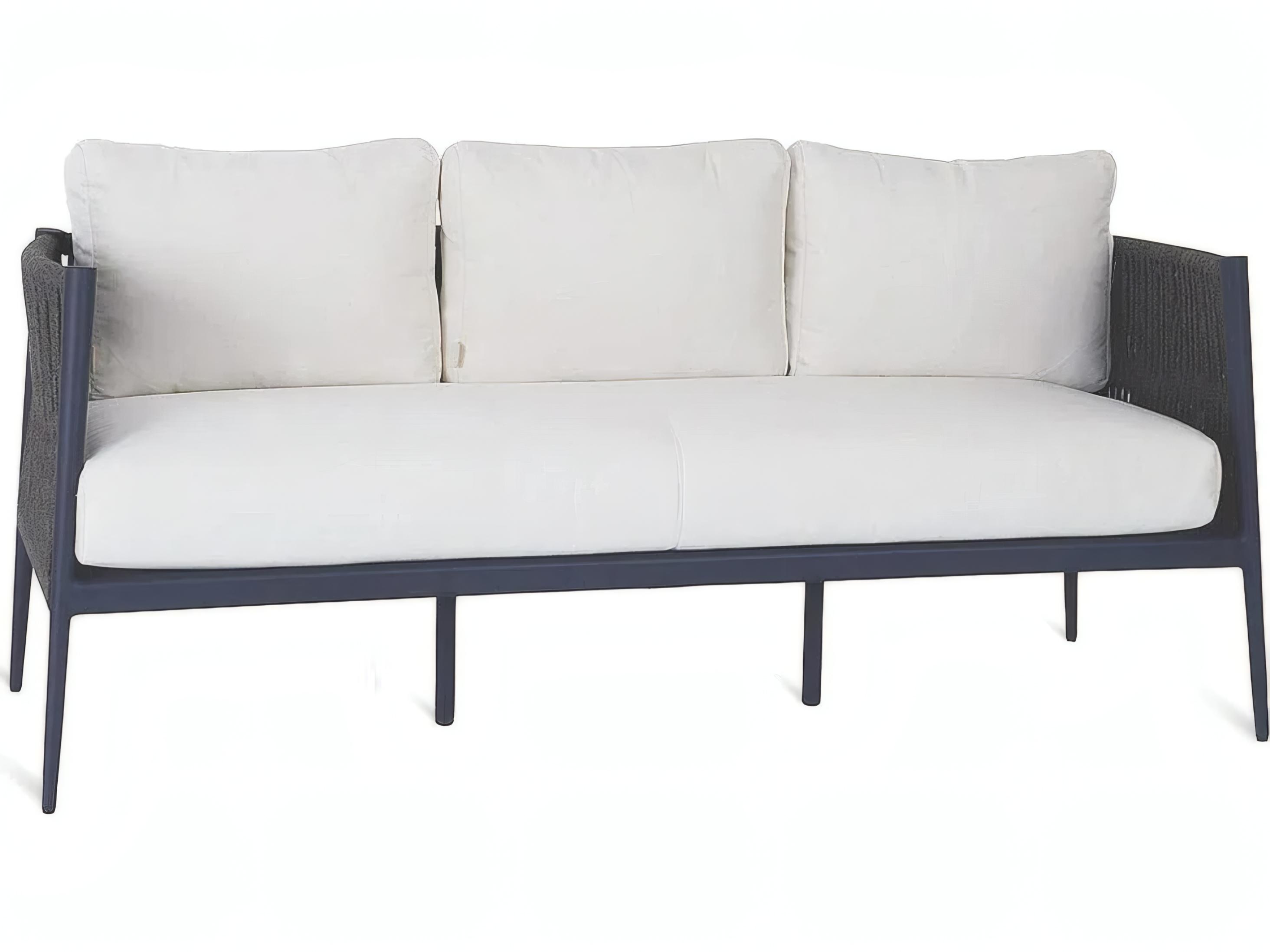 UnoPiu Luce Aluminum 3 Seater Sofa