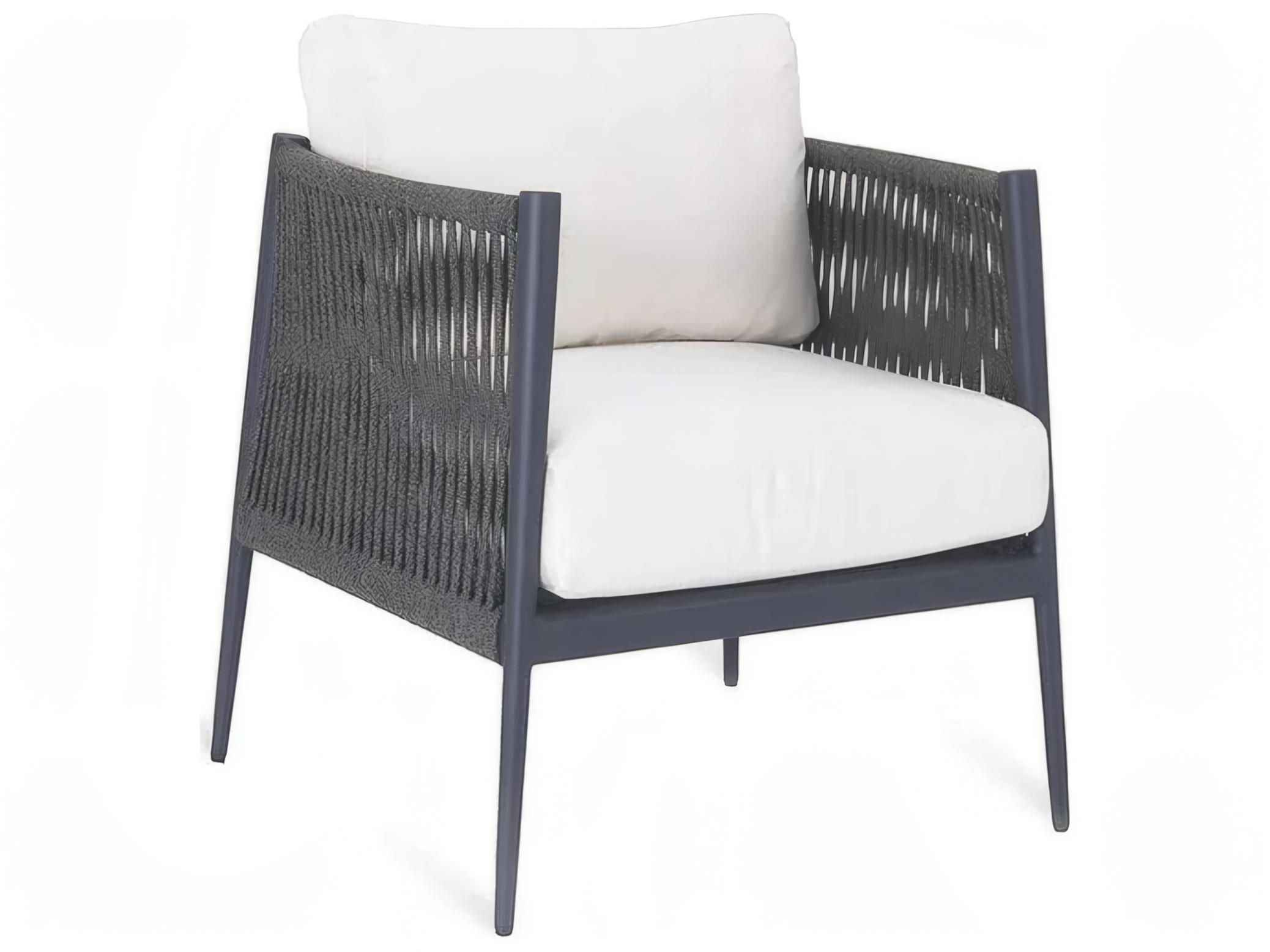 UnoPiu Luce Aluminum Rope Armchair