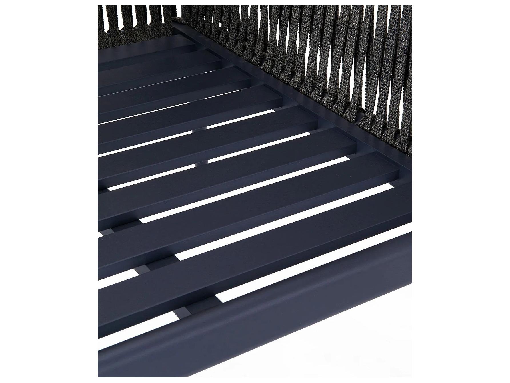 UnoPiu Luce Aluminum Rope Armchair