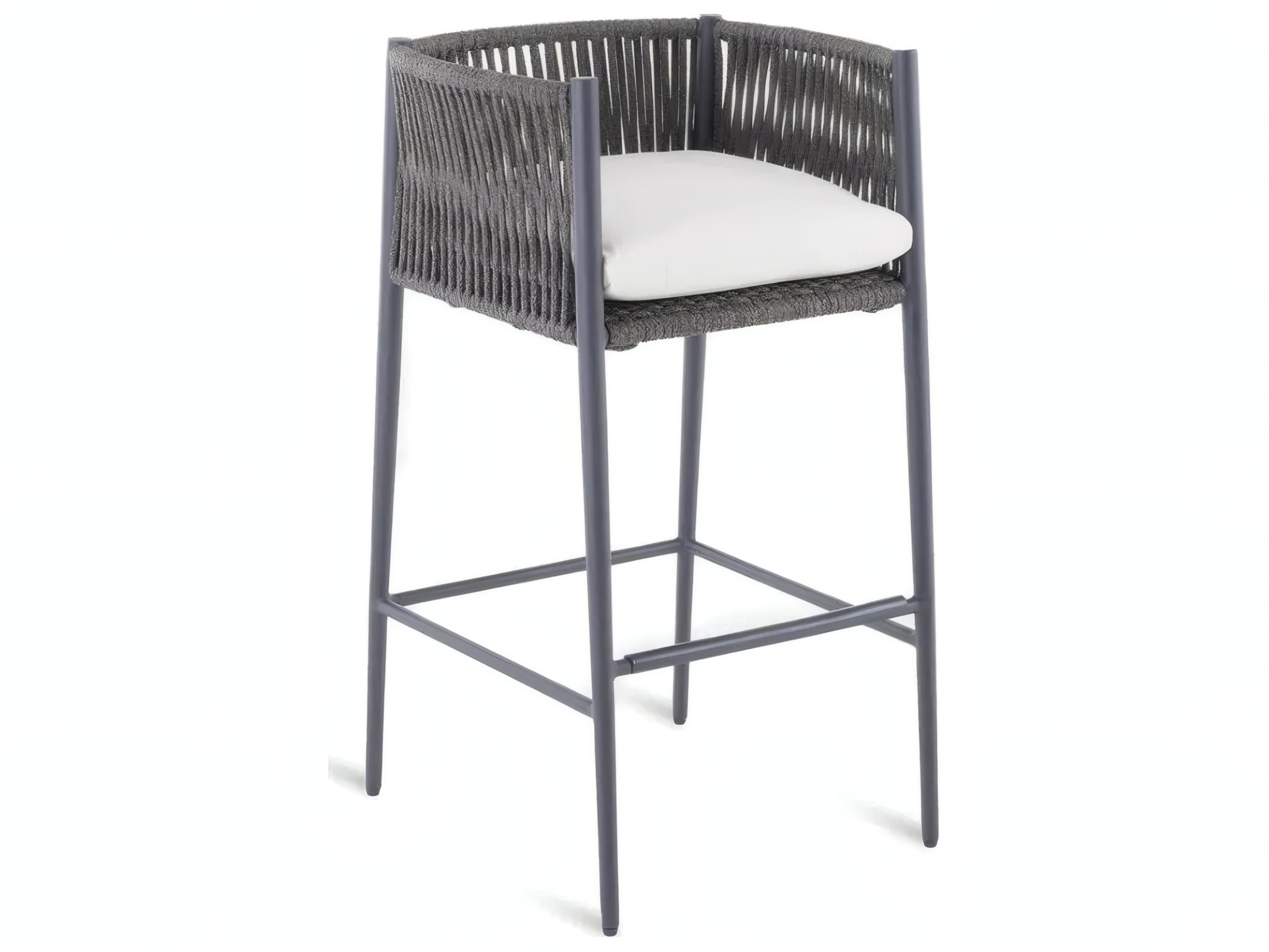 UnoPiu Luce Aluminum Bar Stool
