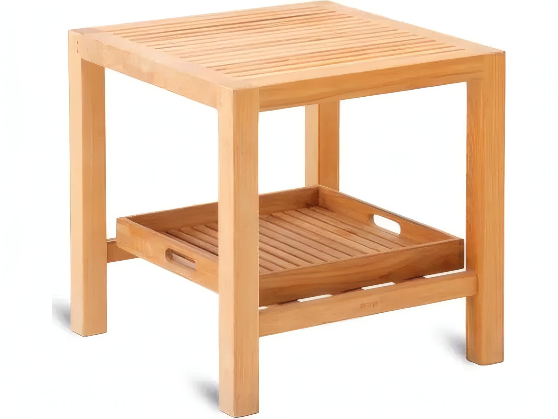 UnoPiu Chelsea Teak Square Coffee Table