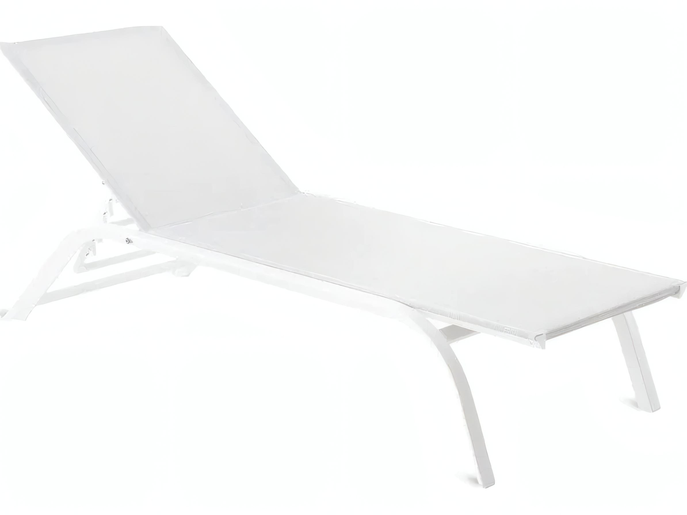 UnoPiu Panarea Aluminum Stackable Sunlounger