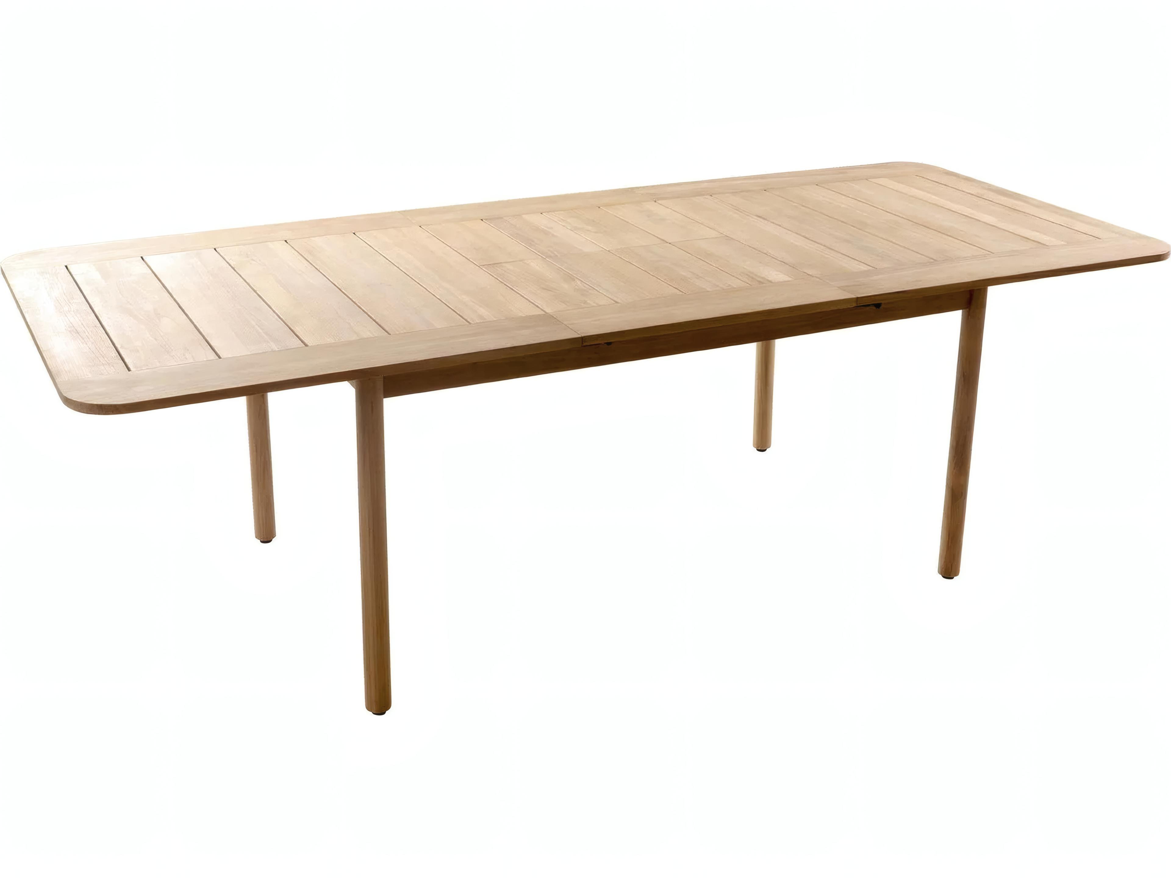 UnoPiu Pevero Teak Extendable Rectangular Dining Table