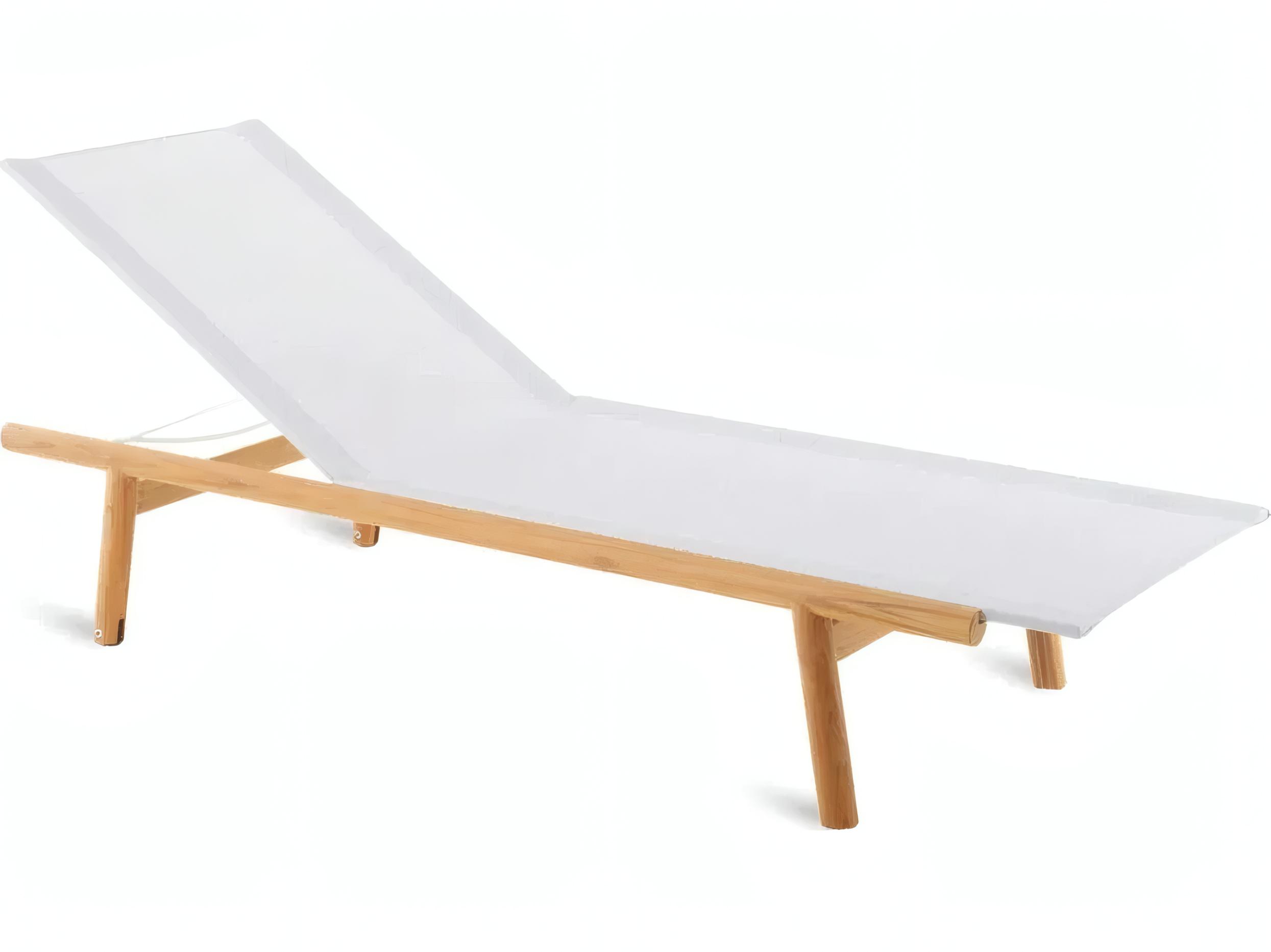 UnoPiu Pevero Teak Sunlounger