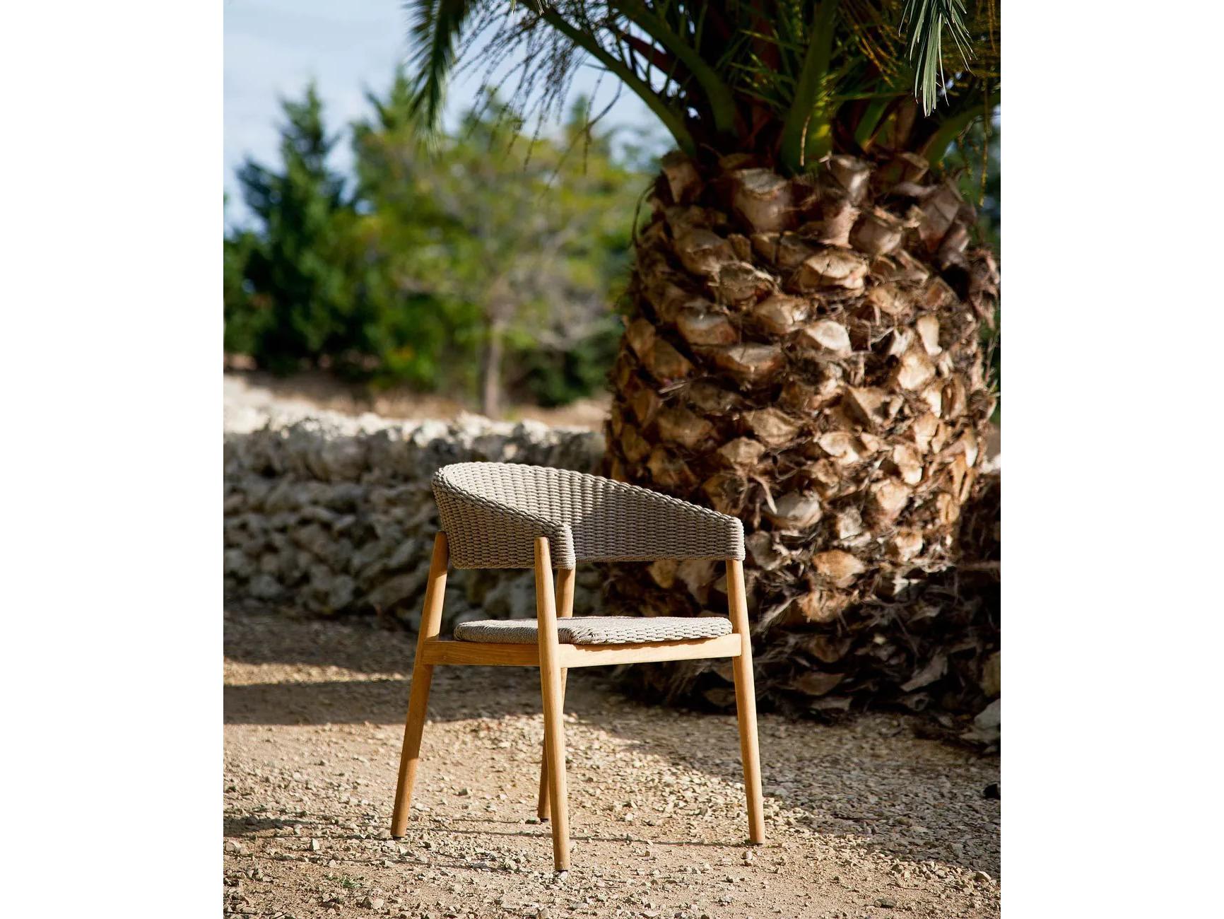 UnoPiu Pevero Teak RSmall Armchair with Cord