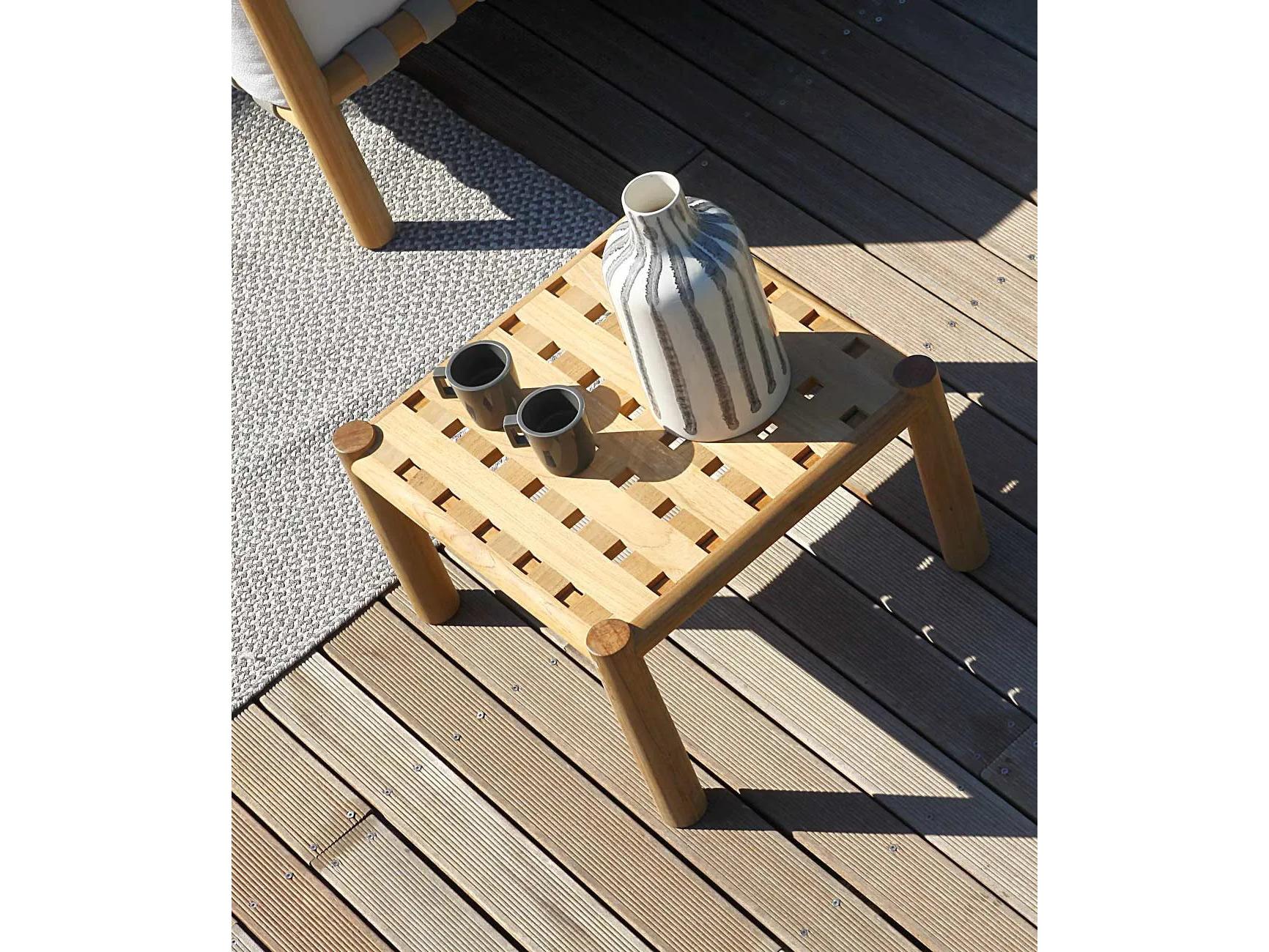 UnoPiu Pevero Teak Square Coffee Table