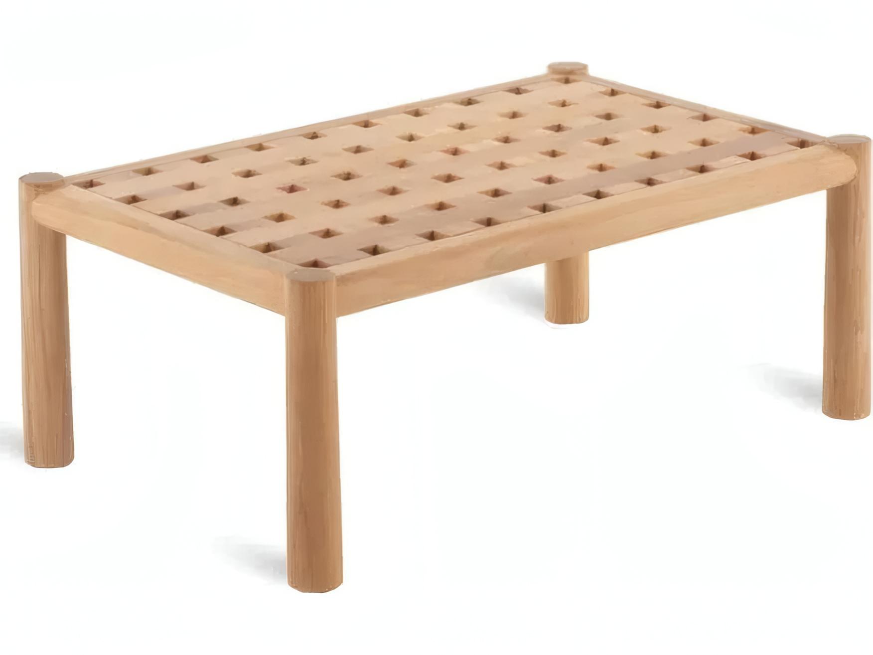 UnoPiu Pevero Teak Rectangular Coffee Table