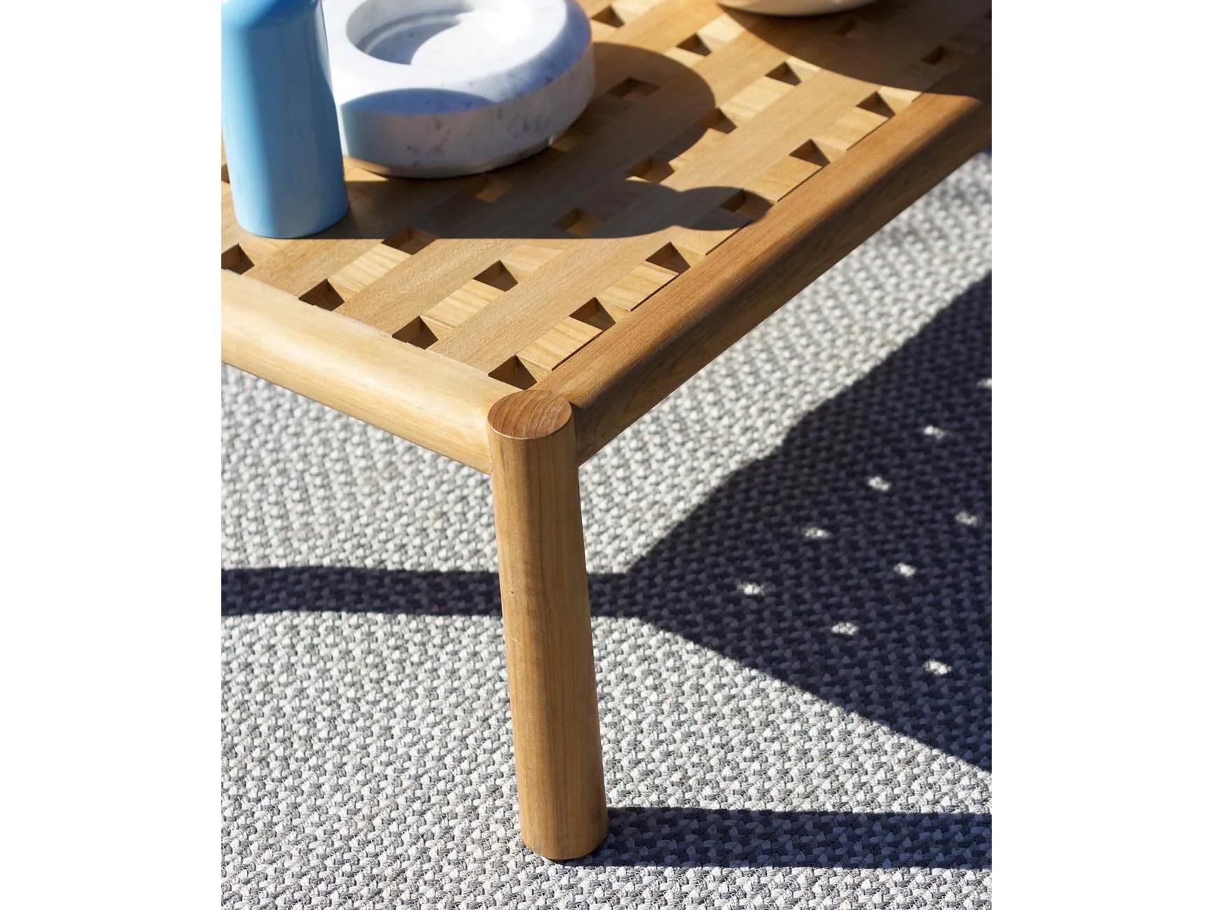 UnoPiu Pevero Teak Rectangular Coffee Table