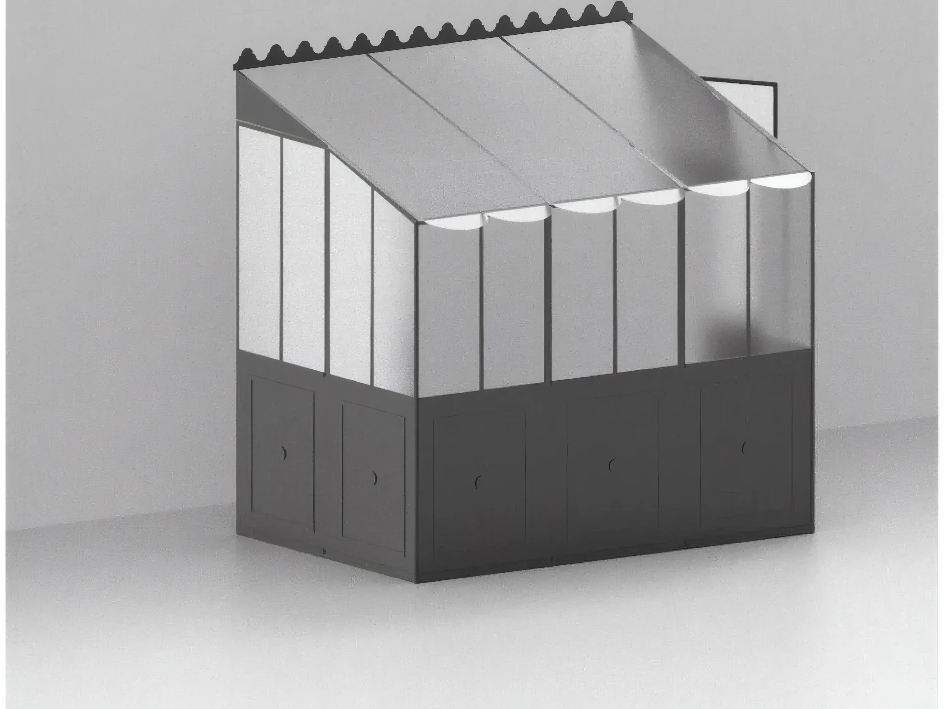 Unopiu Orangerie Attached Greenhouse Left Opening