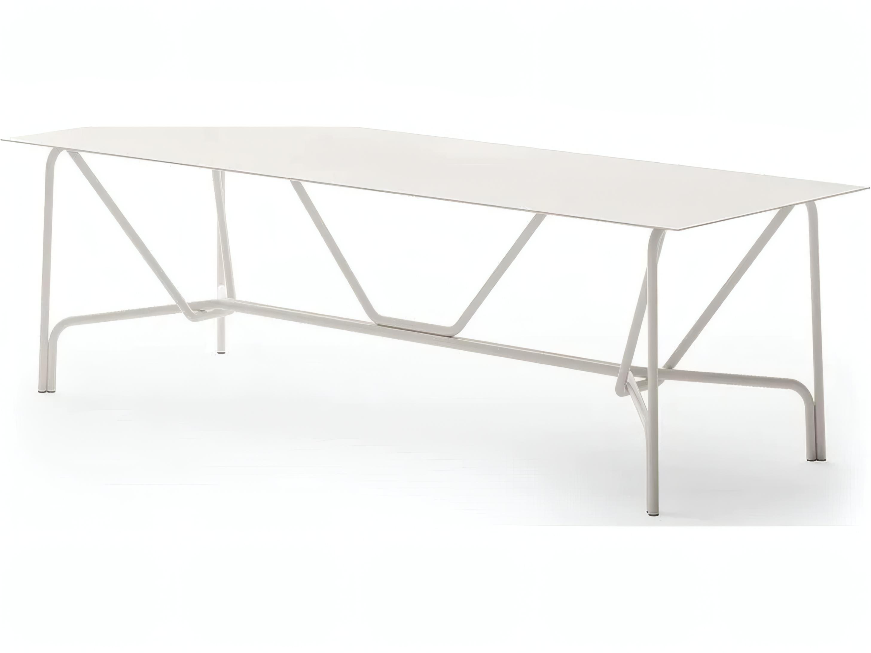 UnoPiu Salo Aluminum Rectangular Dining Table