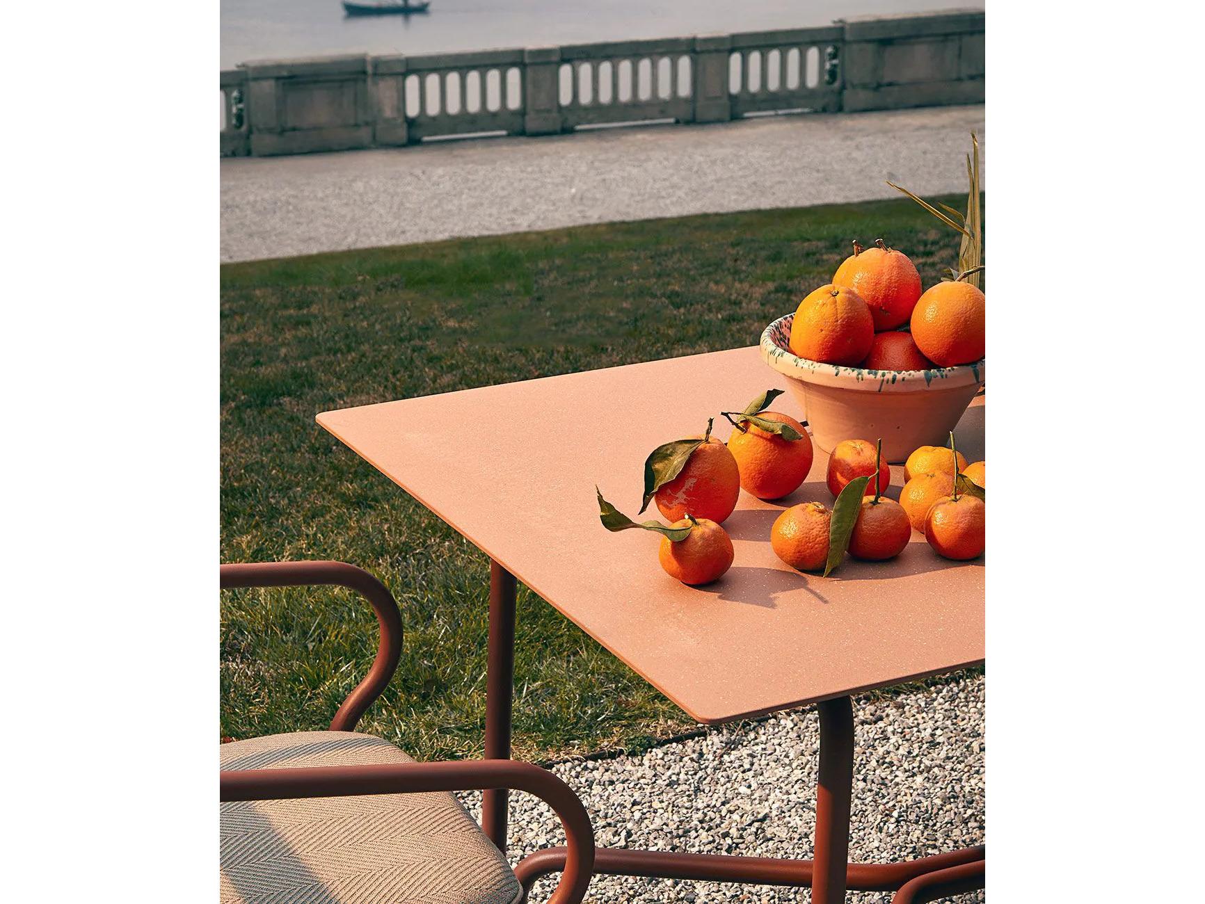 UnoPiu Salo Aluminum Rectangular Dining Table