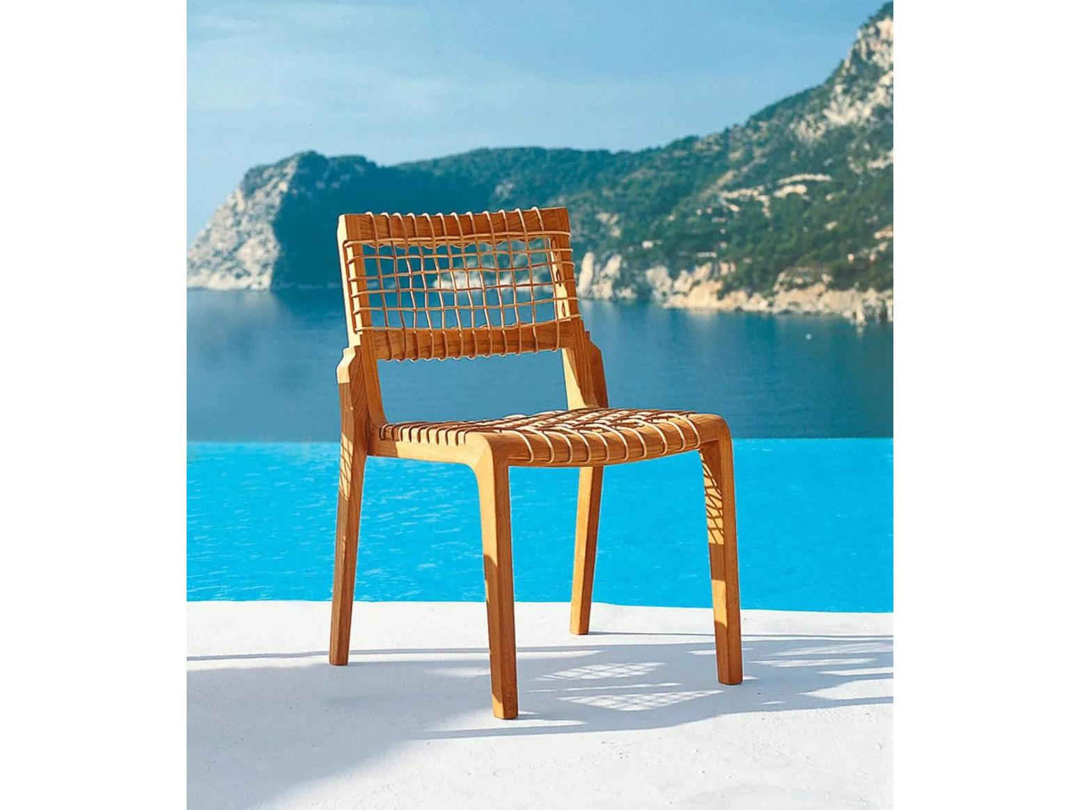 UnoPiu Synthesis Teak Chair