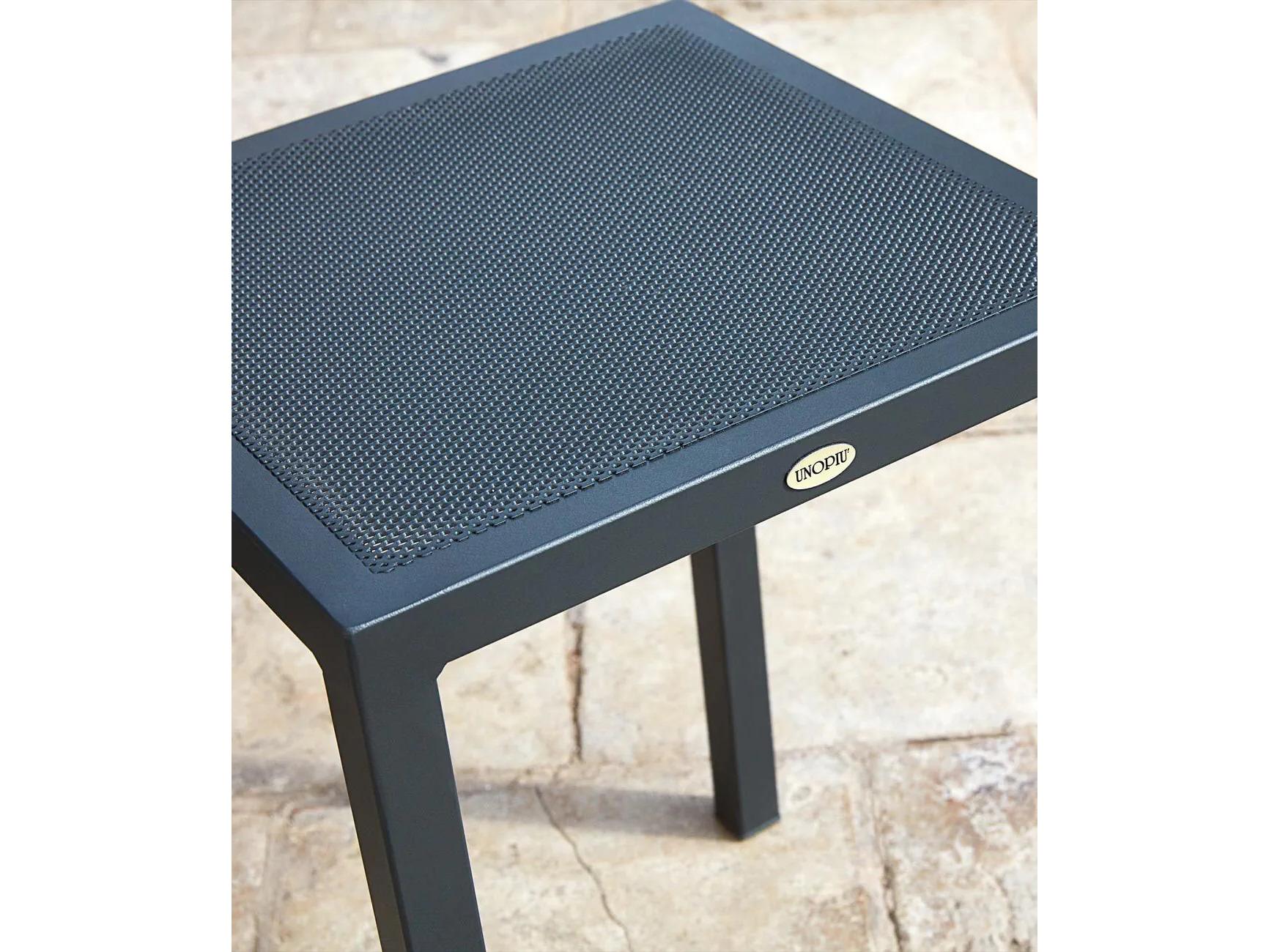 UnoPiu Conrad Wrought Iron Low Stackable Stool