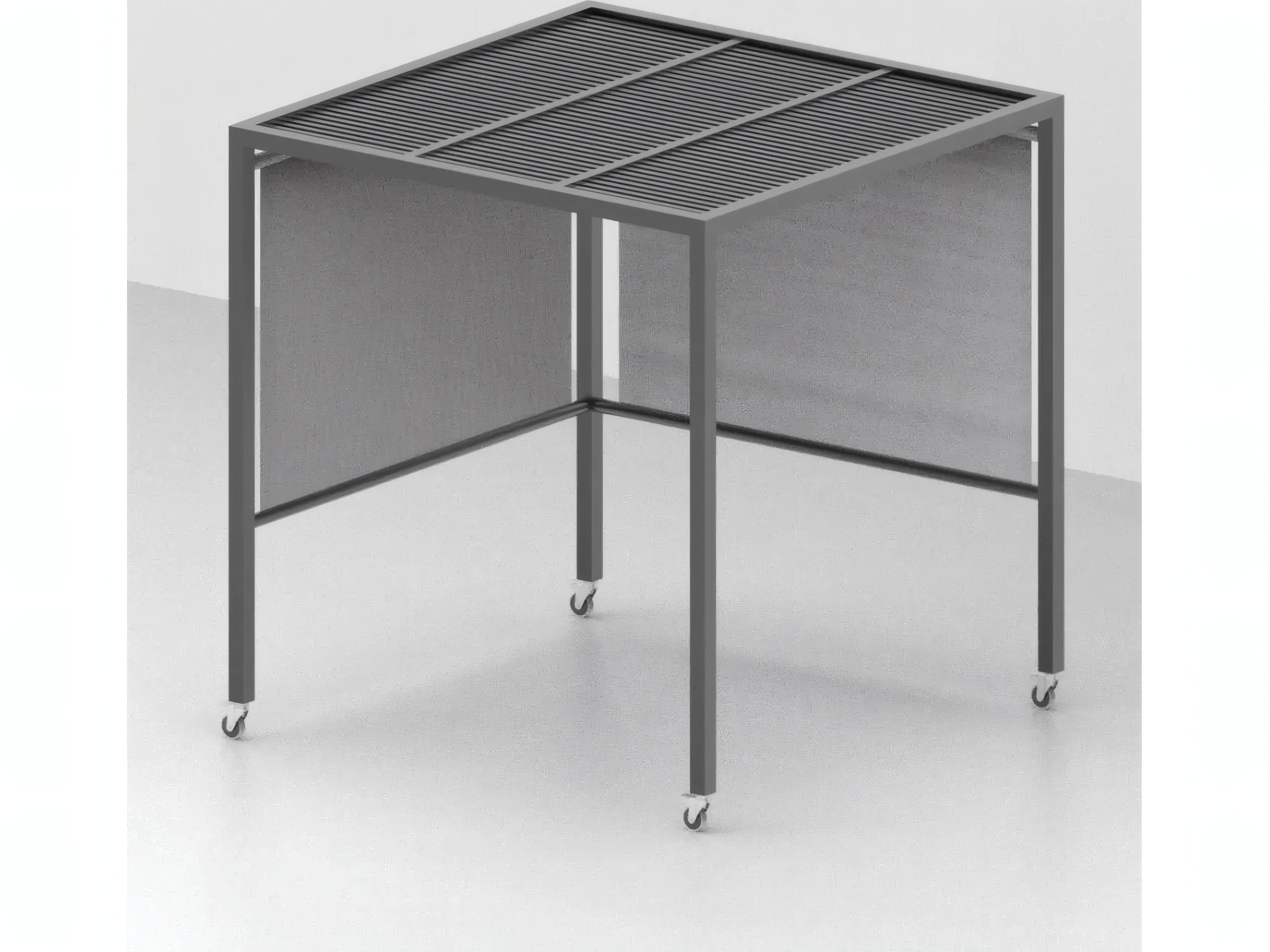 UnoPiu Shibuya Roofing with Bamboo Side Blinds