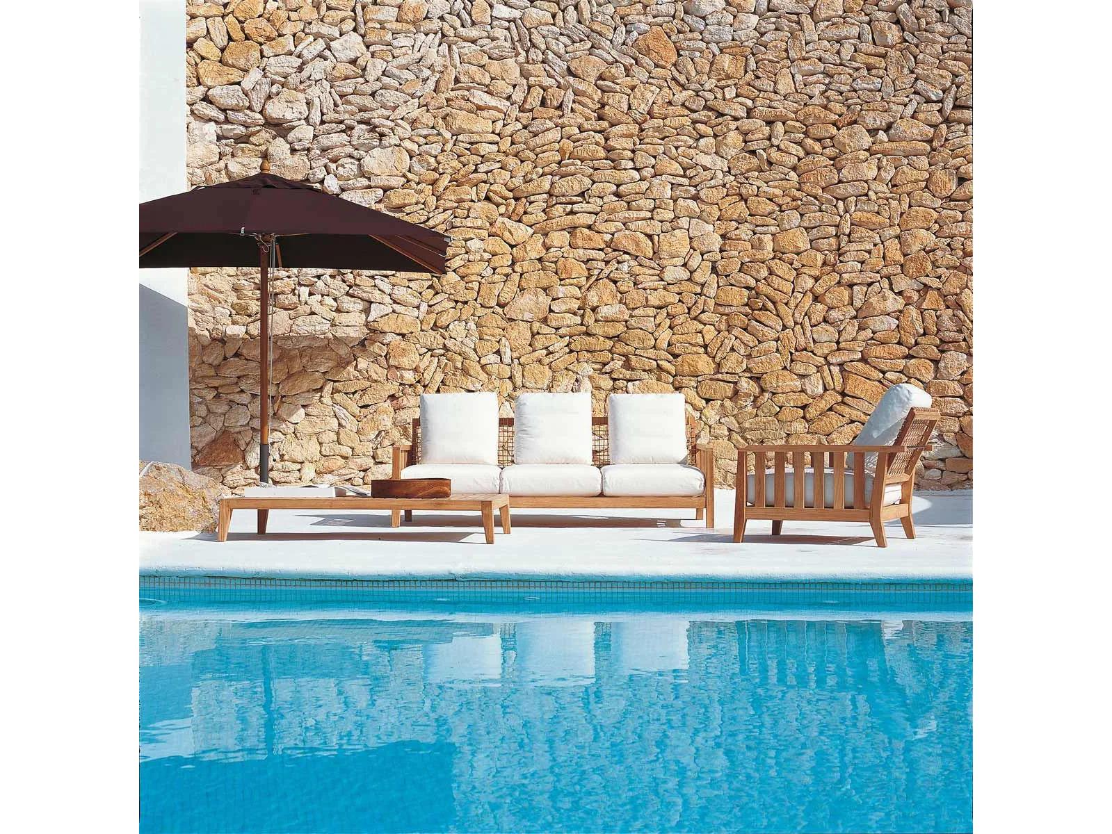 UnoPiu Synthesis Teak Sofa