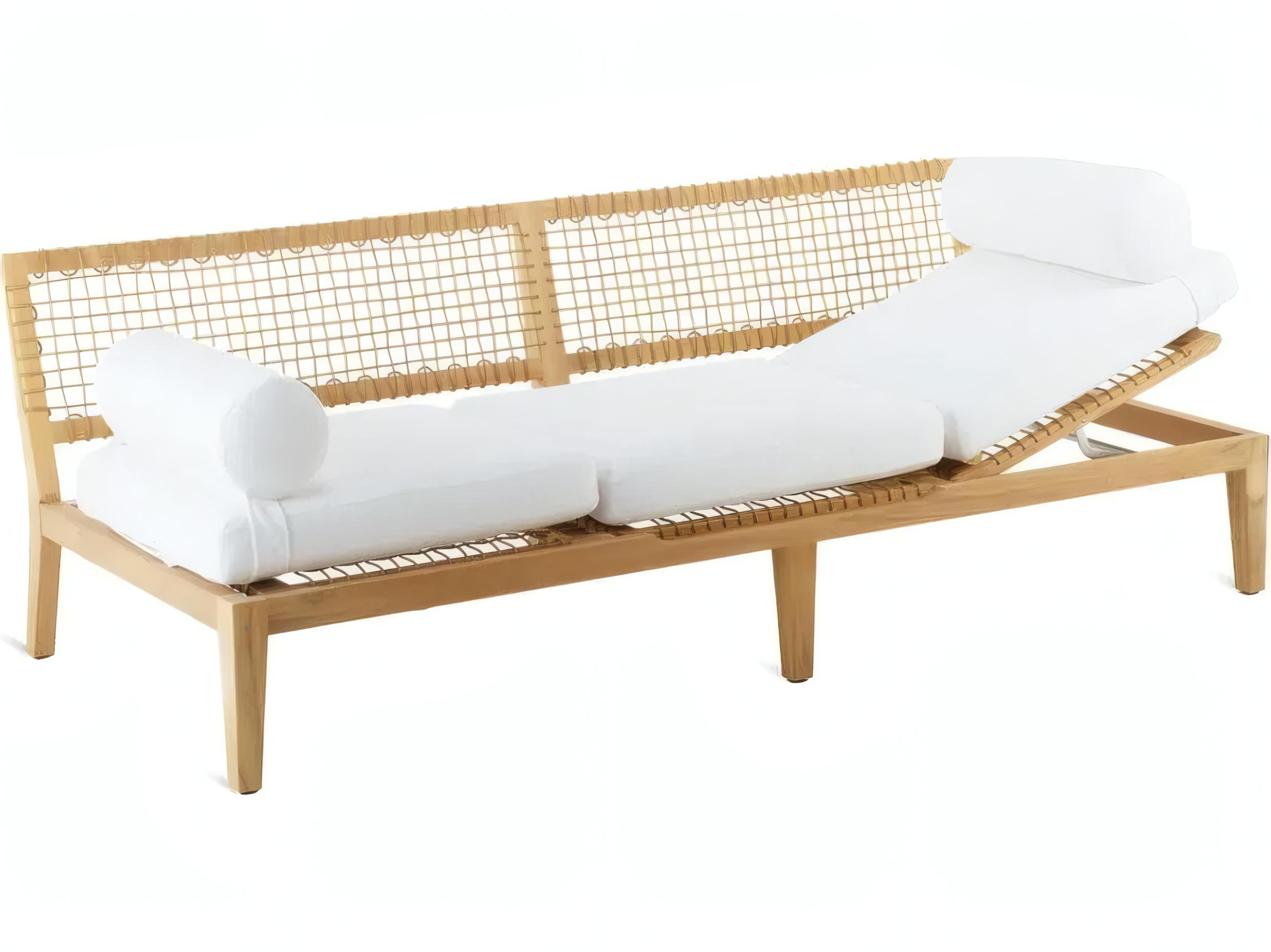 UnoPiu Synthesis Teak Adjustable Sofa Bed