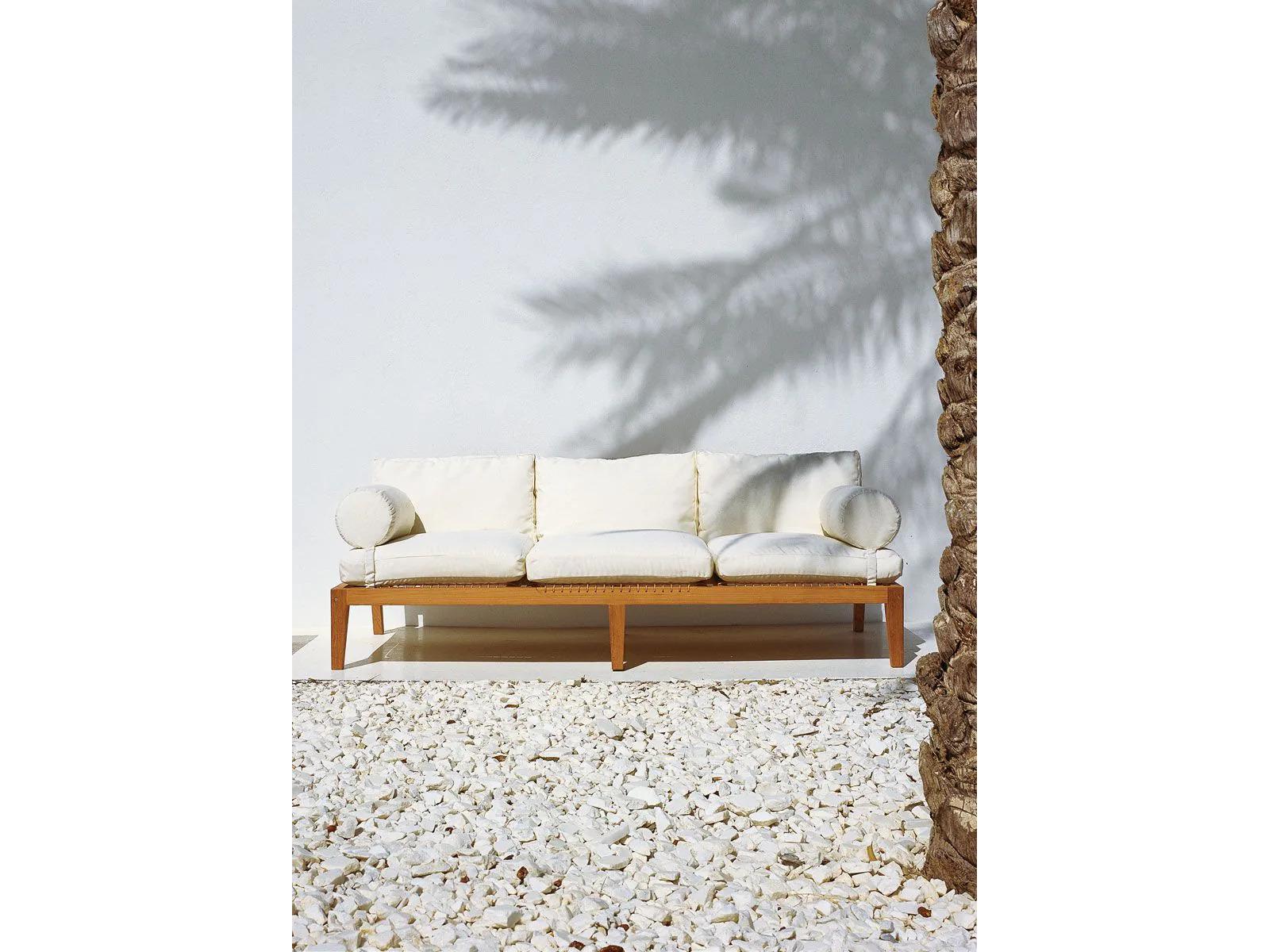 UnoPiu Synthesis Teak Adjustable Sofa Bed