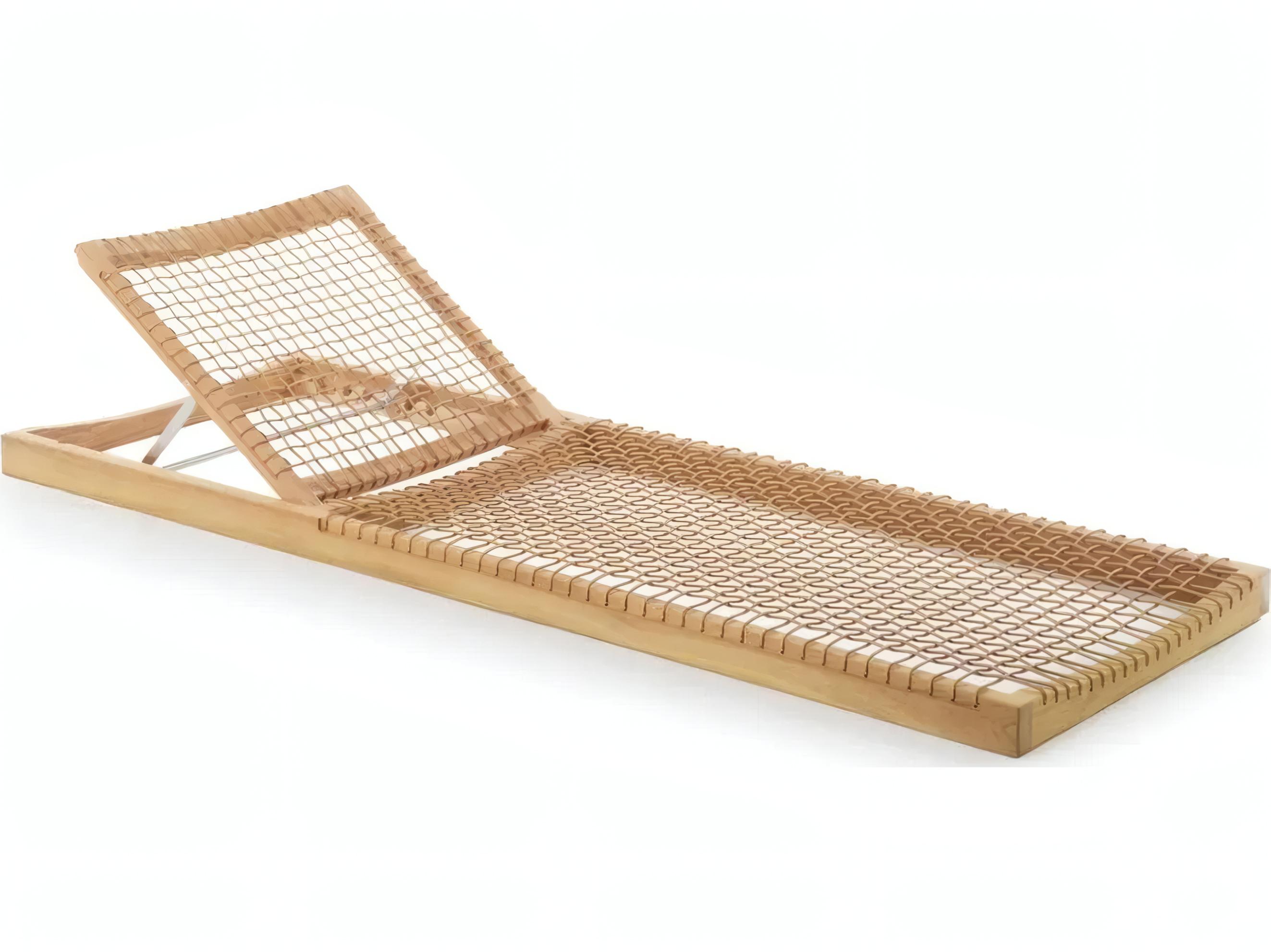 UnoPiu Synthesis Teak Low Sunlounger