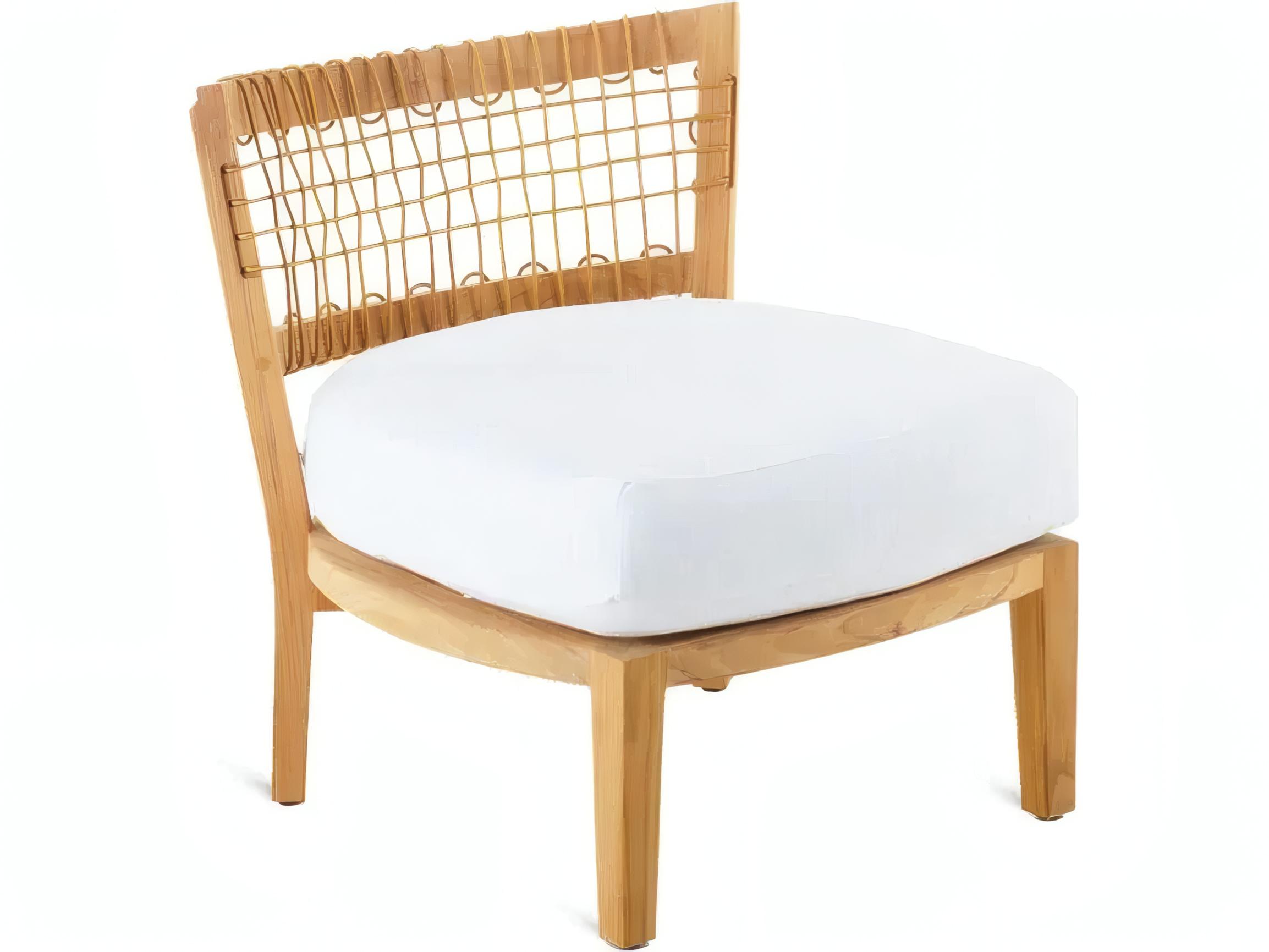 UnoPiu Synthesis Teak Low Lounge Chair