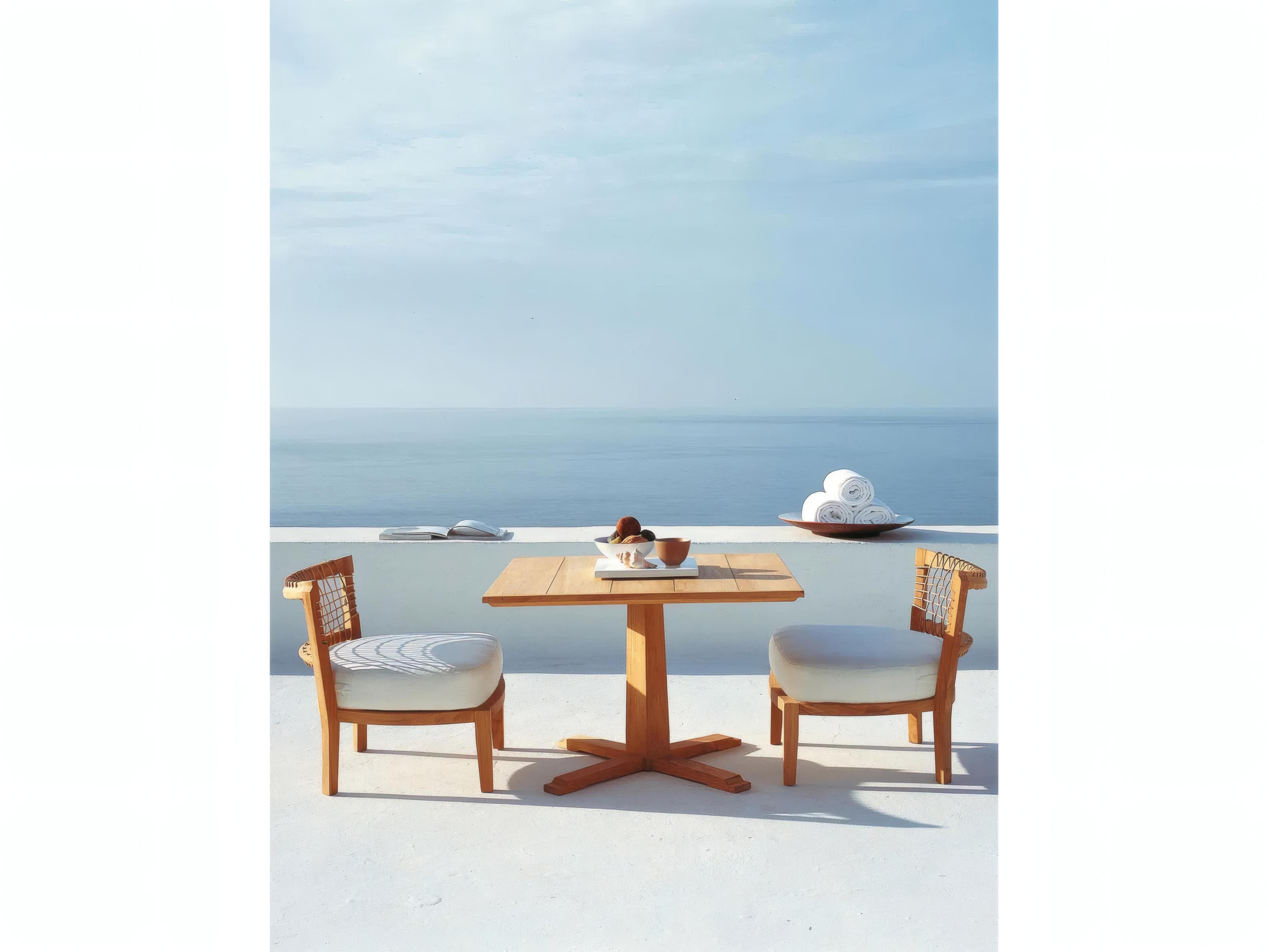 UnoPiu Synthesis Teak Low Lounge Chair