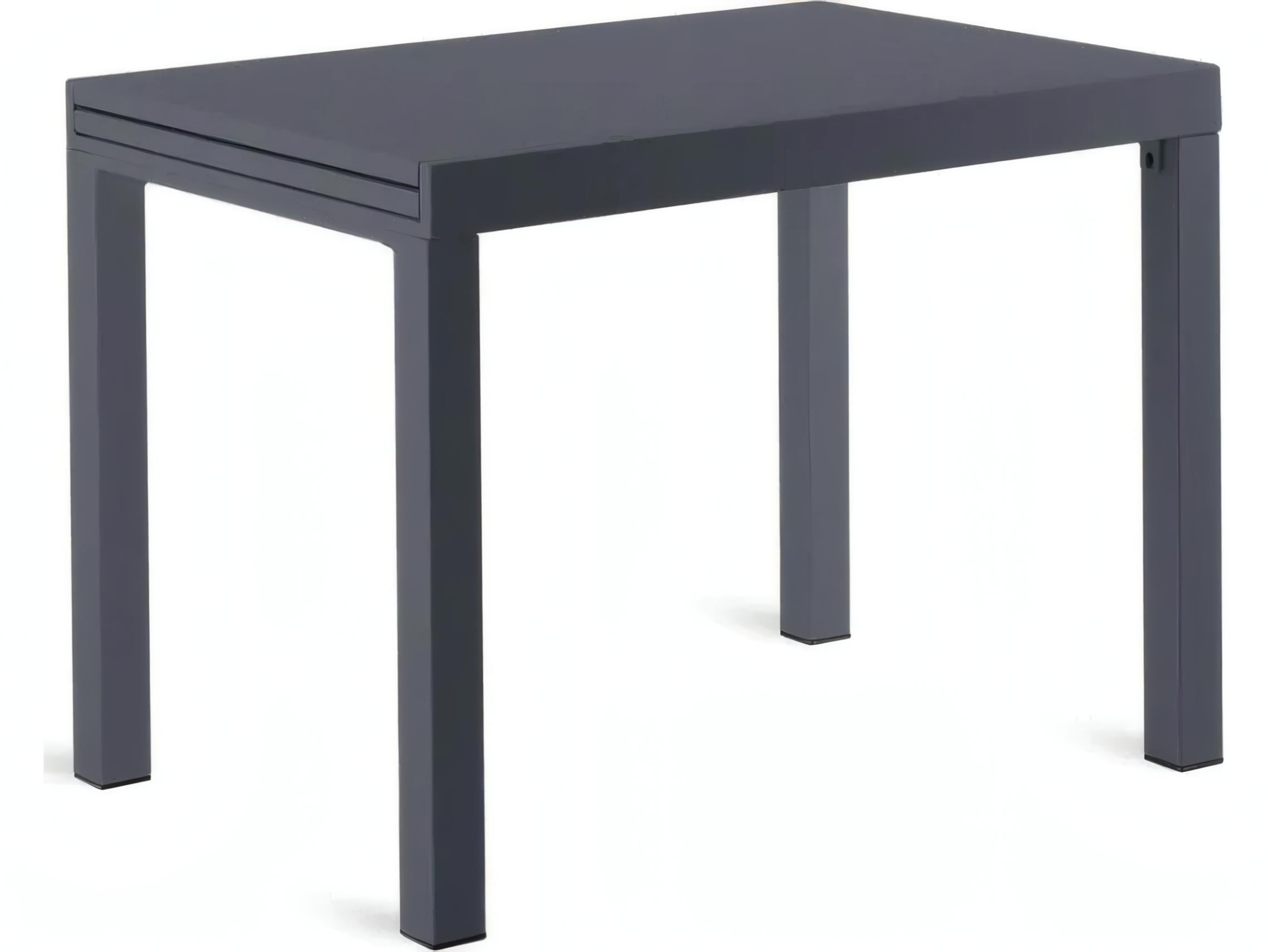 UnoPiu Conrad Wrought Iron Extensible Rectangular Dining Table