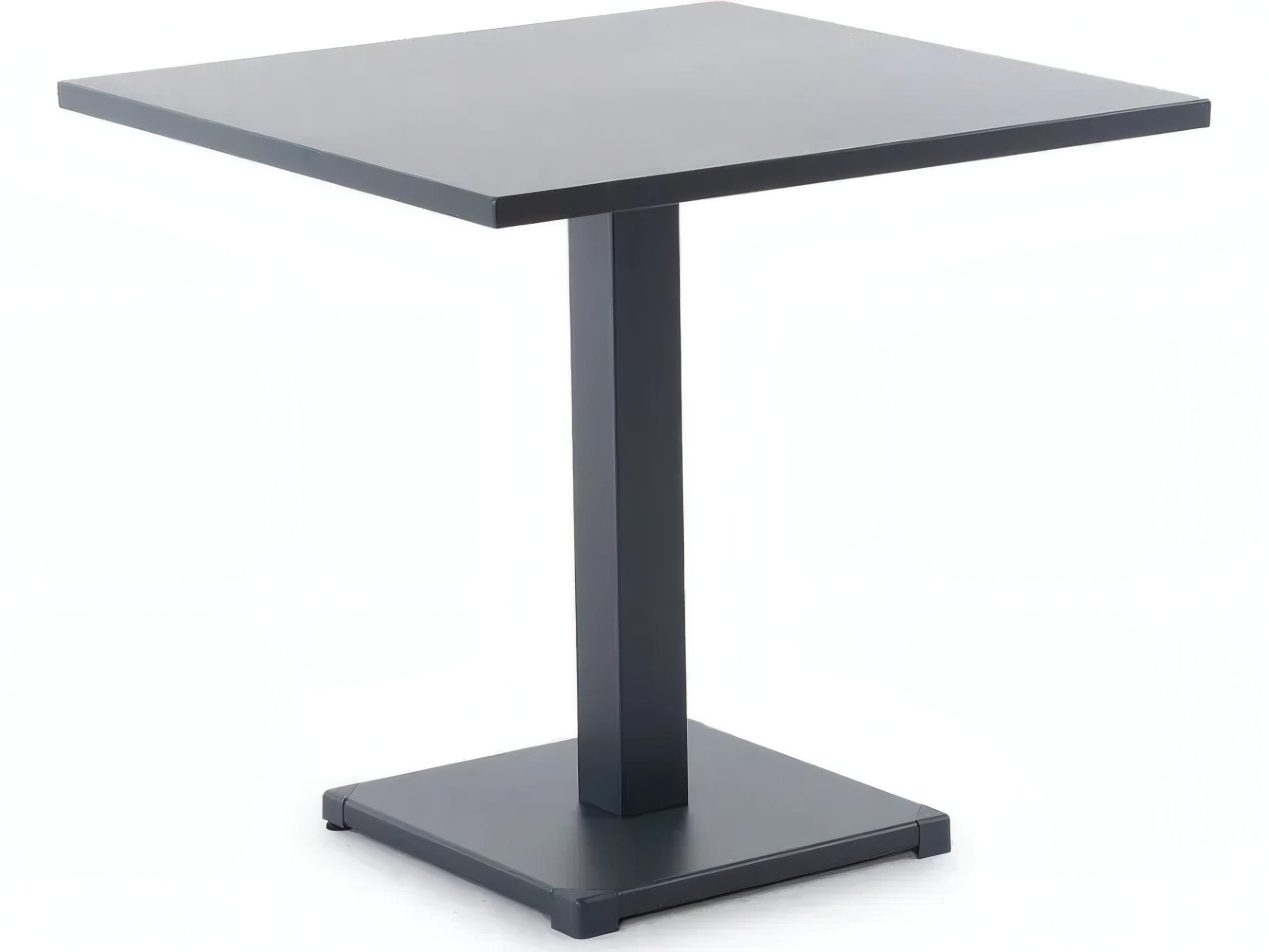 UnoPiu Conrad Wrought Iron Square Bistro Table