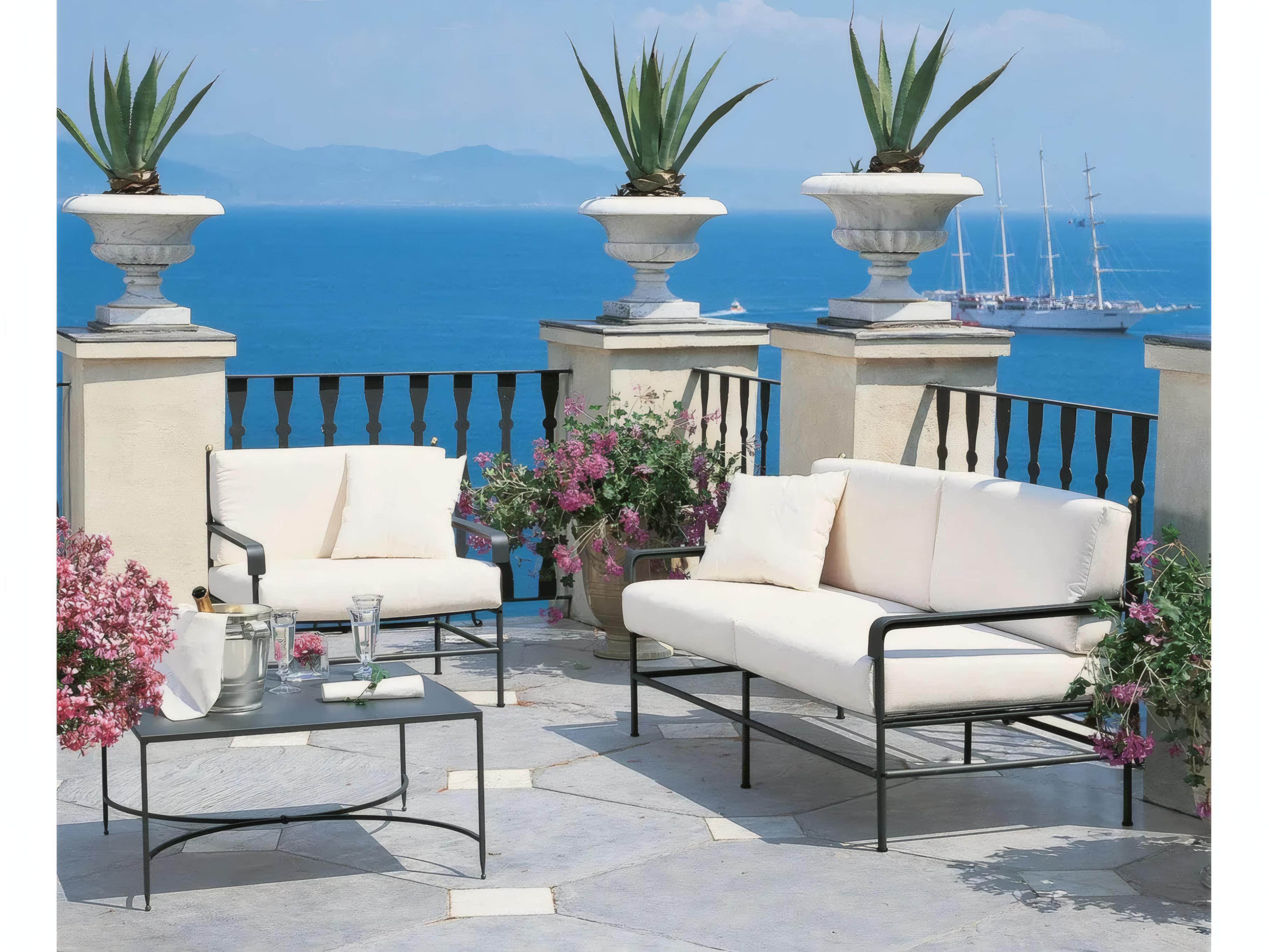 UnoPiu Toscana Wrought Iron Loveseat