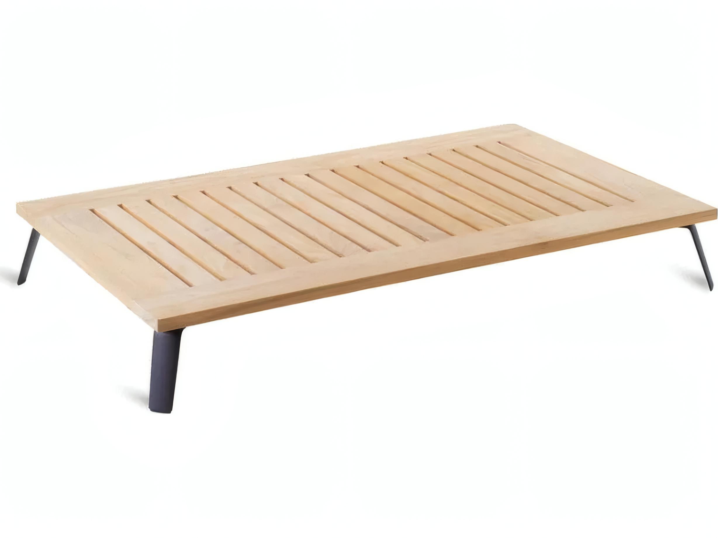 UnoPiu Welcome Teak Rectangular Coffee Table