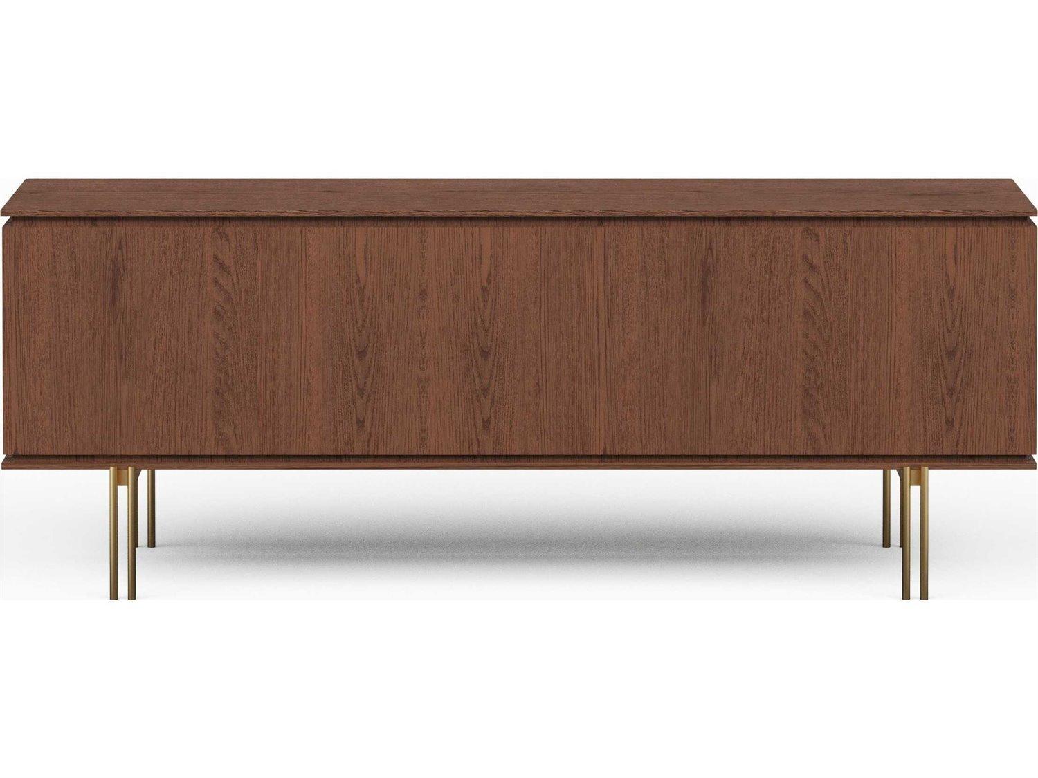 Urbia Modern Brazilian 78" Oak Wood Nogal Ouro Marrocos Sideboard