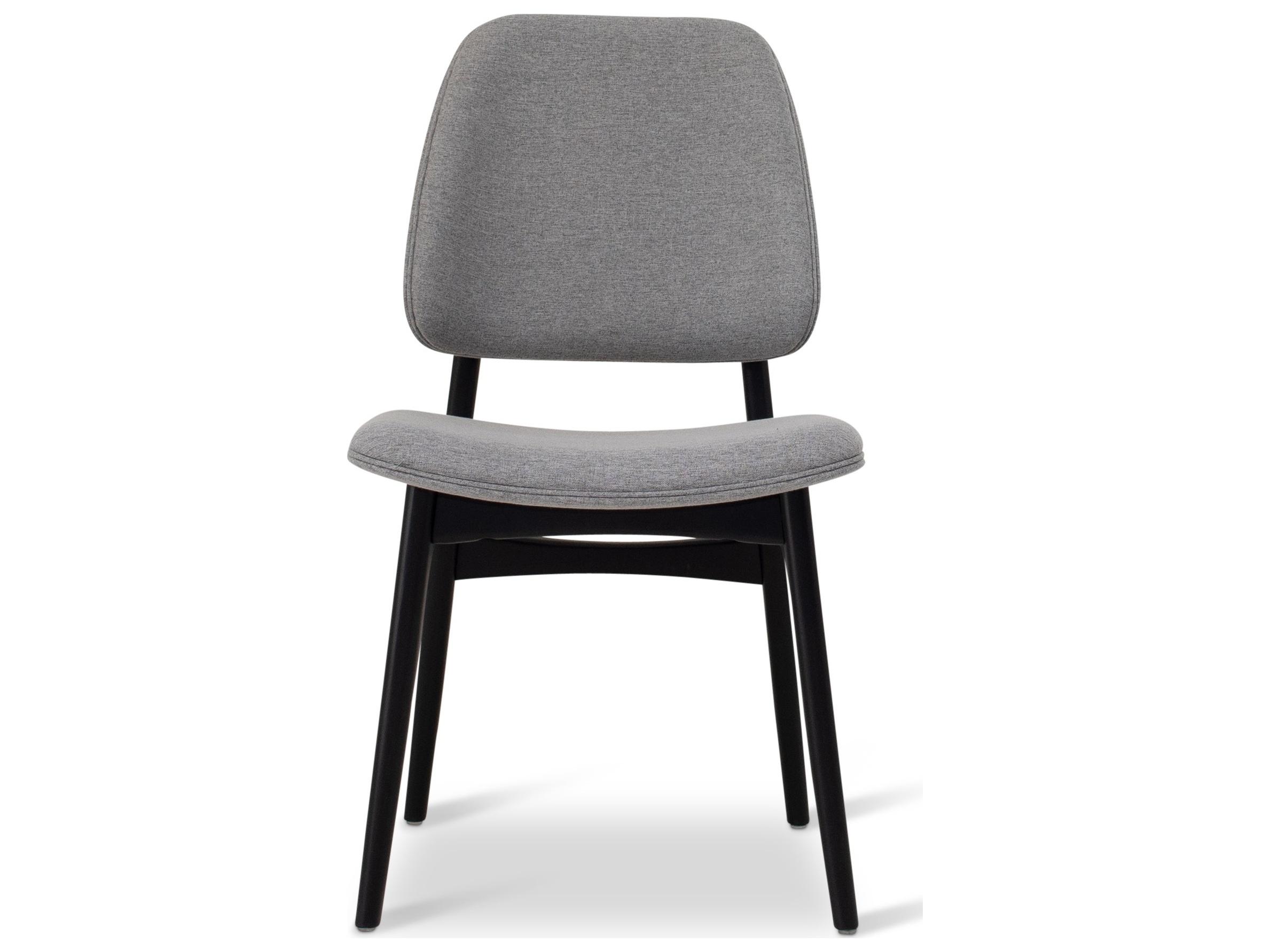 Urbia Modern Brazilian Ariel Gray Upholstered Side Dining Chair