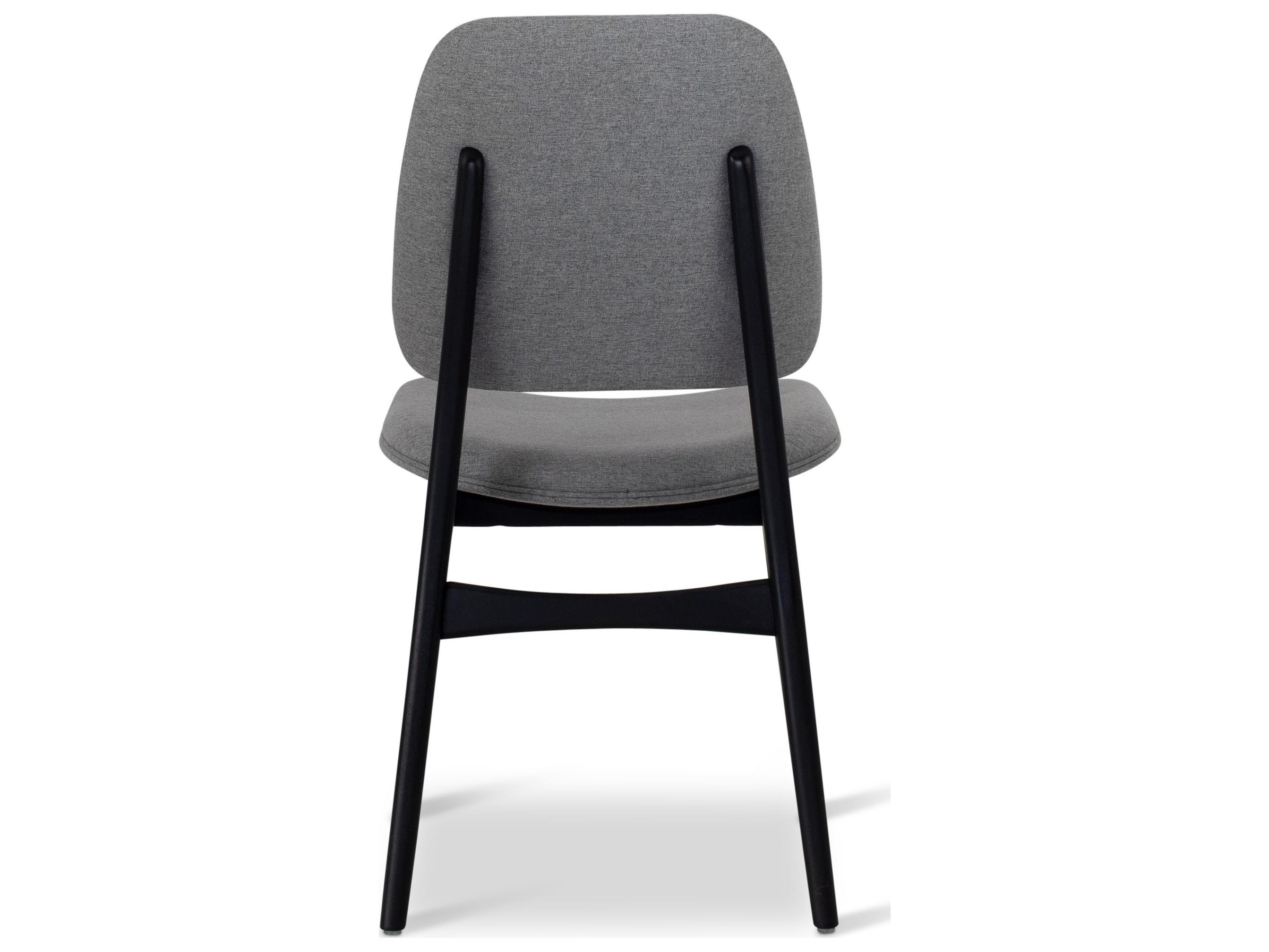 Urbia Modern Brazilian Ariel Gray Upholstered Side Dining Chair