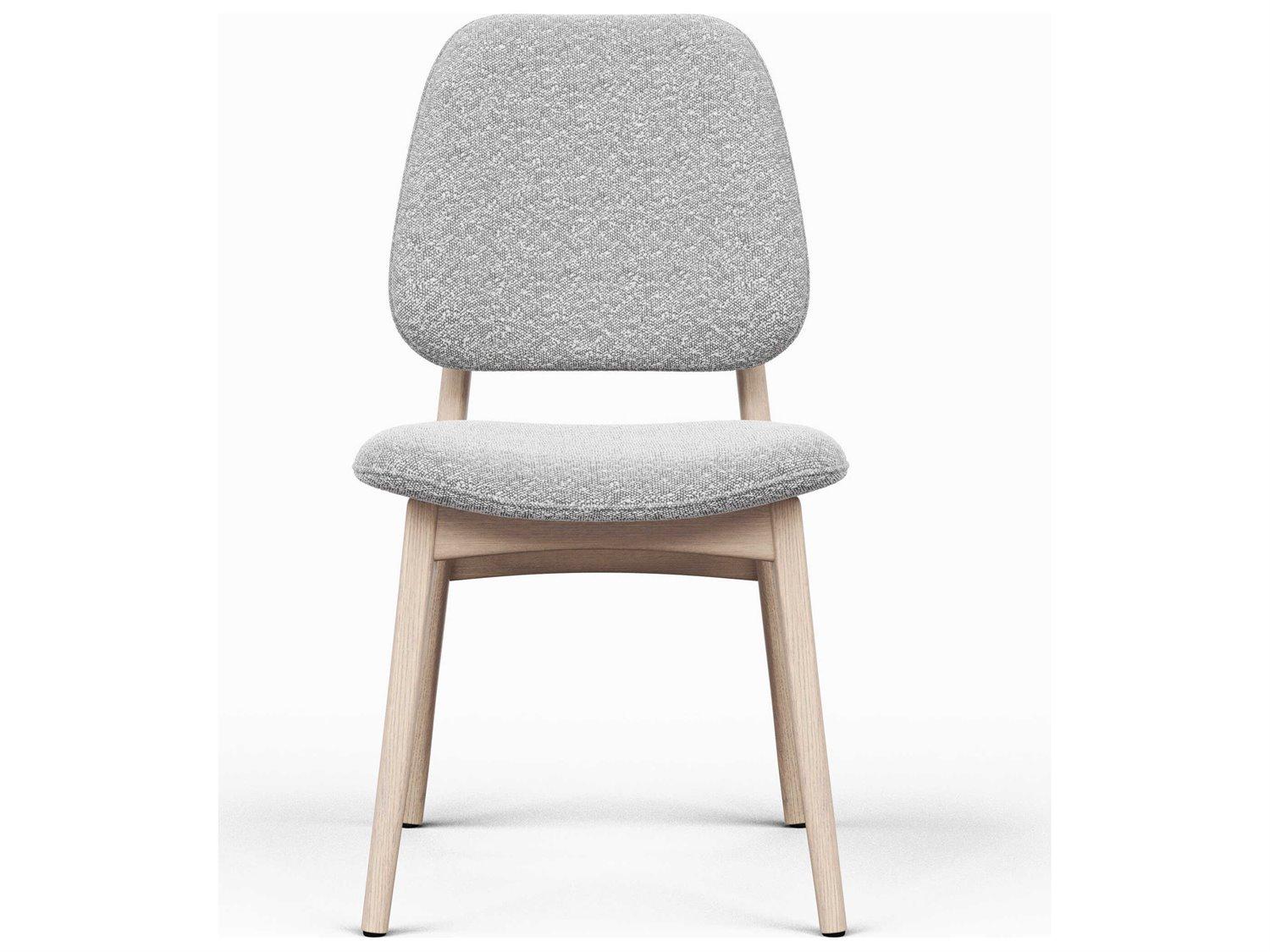 Urbia Modern Brazilian Ariel Gray Upholstered Armless Dining Chair