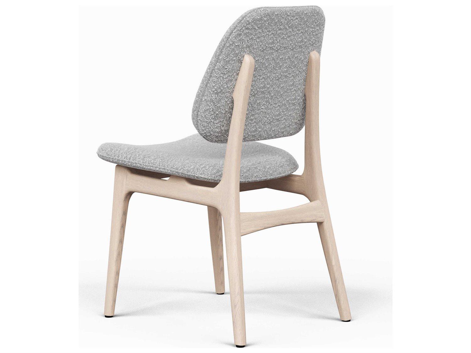 Urbia Modern Brazilian Ariel Gray Upholstered Armless Dining Chair