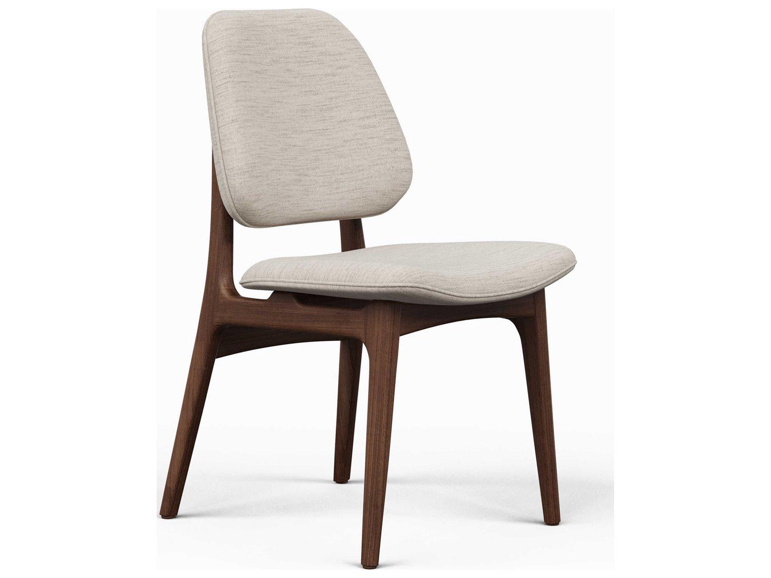 Urbia Modern Brazilian Ariel Beige Upholstered Armless Dining Chair