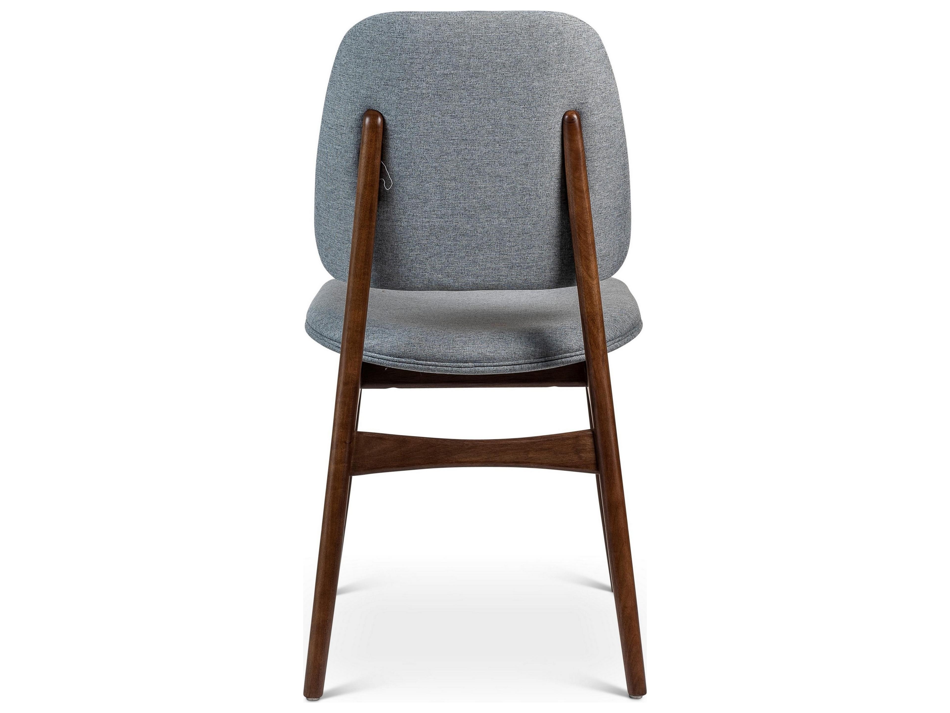 Urbia Modern Brazilian Ariel Gray Upholstered Side Dining Chair