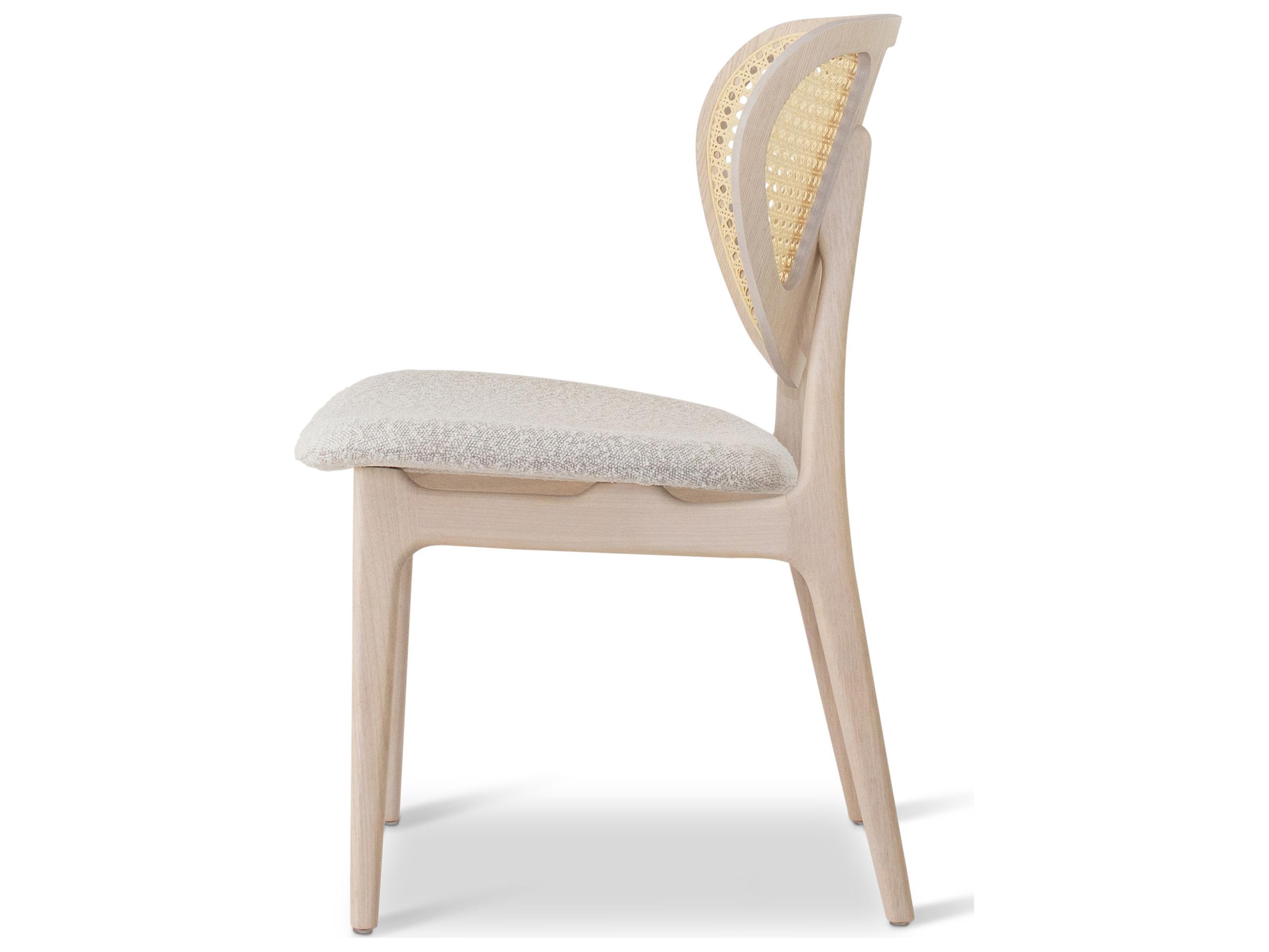 Urbia Modern Brazilian Joelma Brown Upholstered Armless Dining Chair