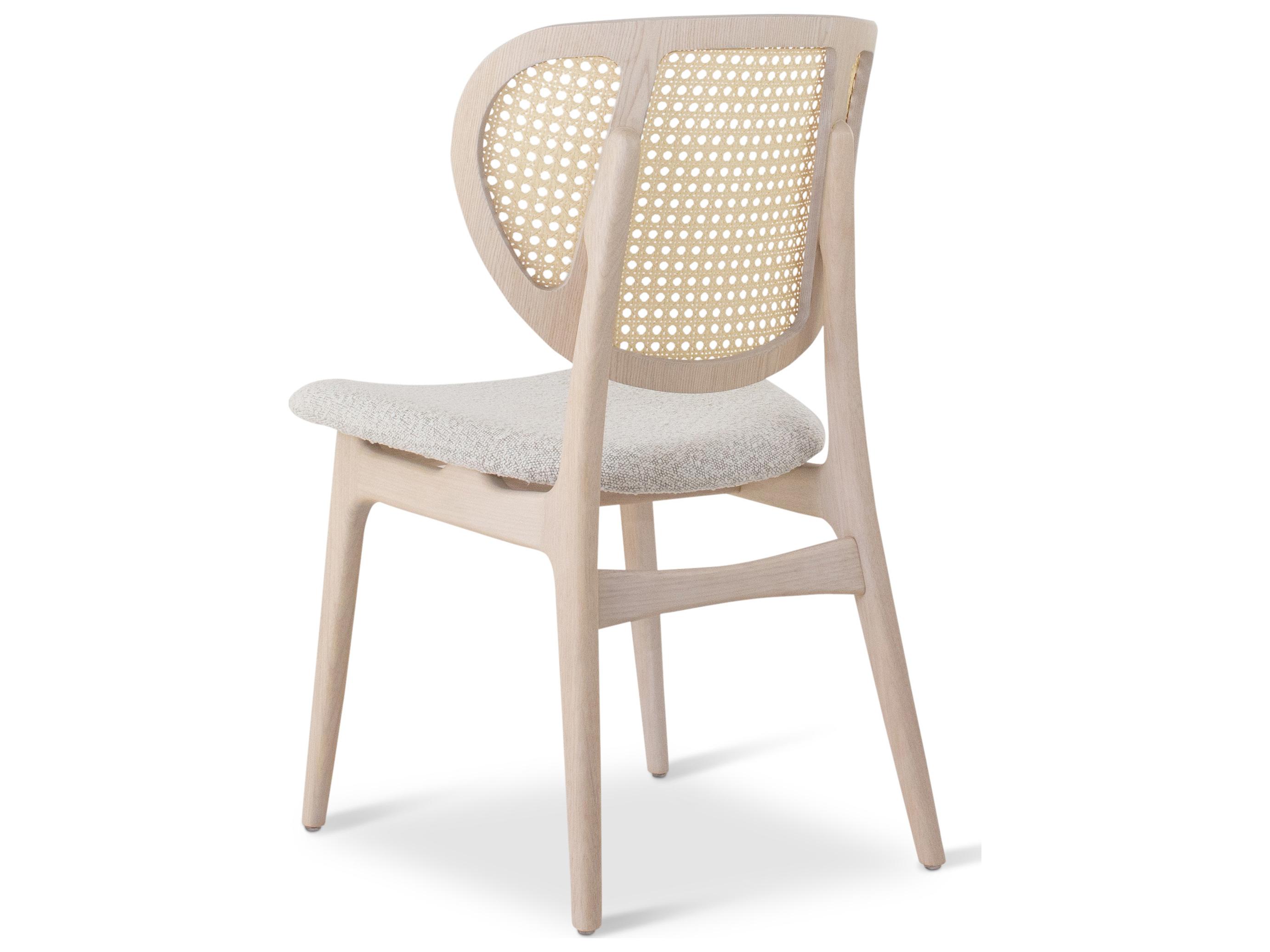 Urbia Modern Brazilian Joelma Brown Upholstered Armless Dining Chair