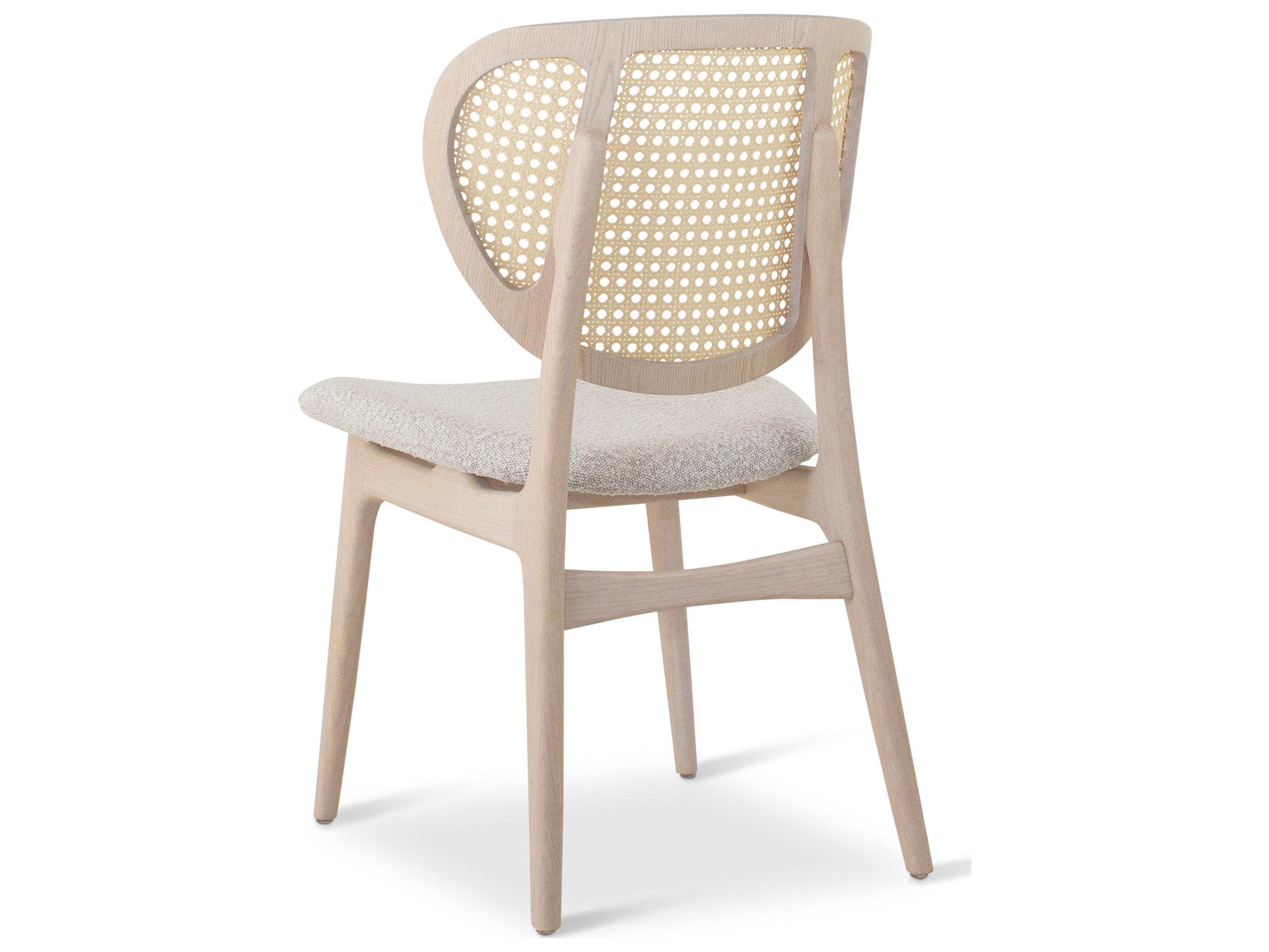 Urbia Modern Brazilian Joelma Brown Upholstered Armless Dining Chair