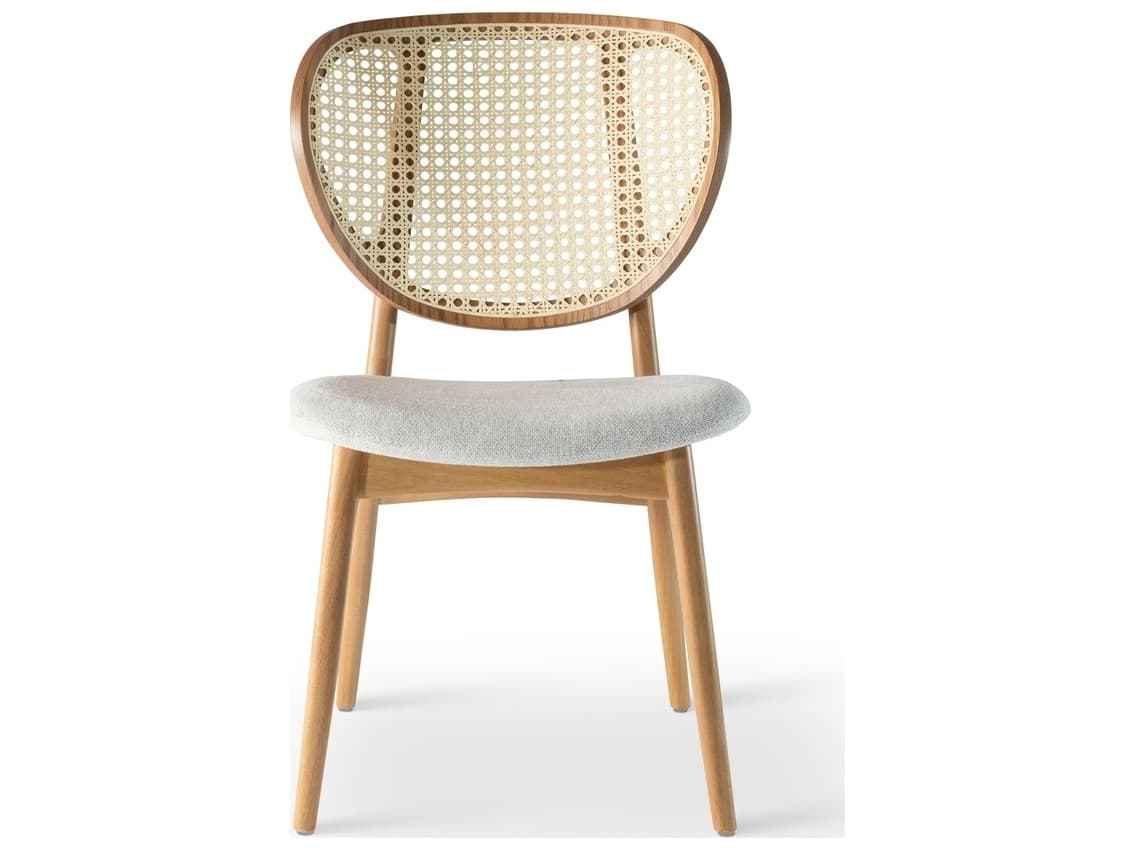 Urbia Modern Brazilian Beige Upholstered Armless Dining Chair