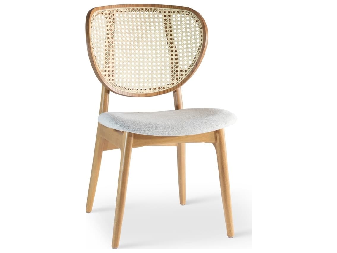 Urbia Modern Brazilian Beige Upholstered Armless Dining Chair
