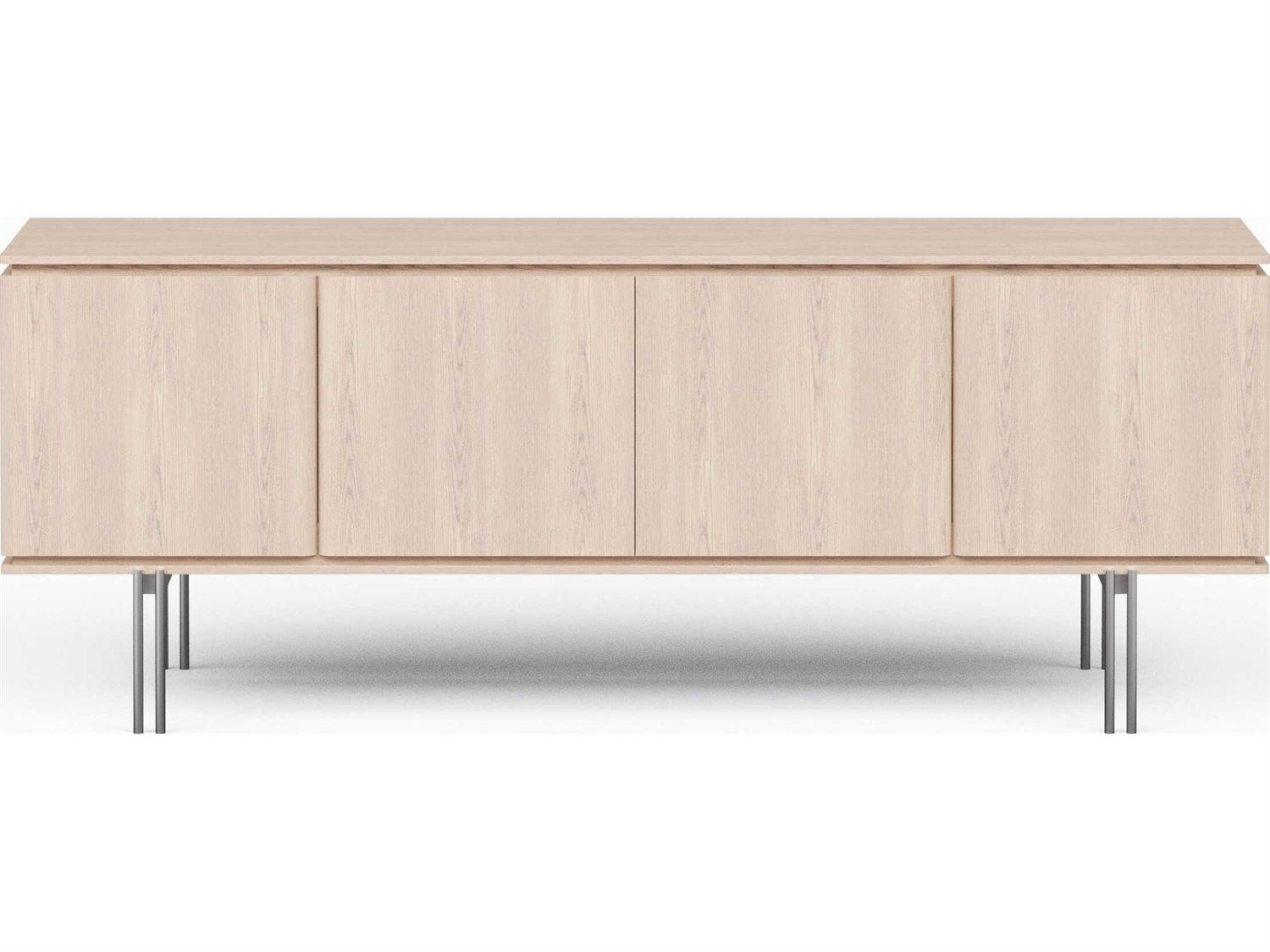 Urbia Modern Brazilian Marrocos Buffet Nevoa Frame Titanium Legs