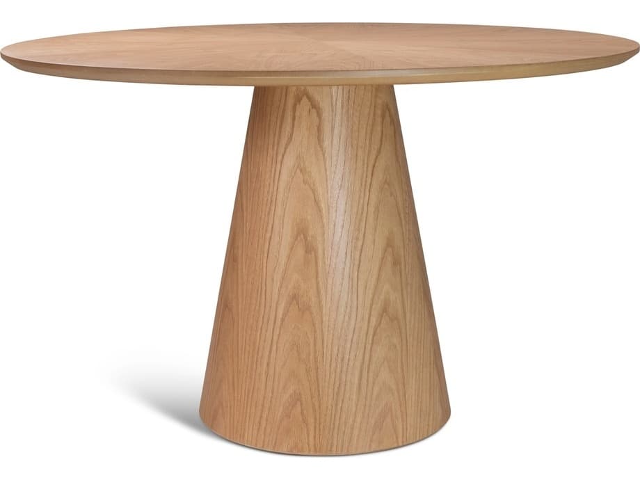 Urbia Modern Brazilian Round Wood Domasco Dining Table