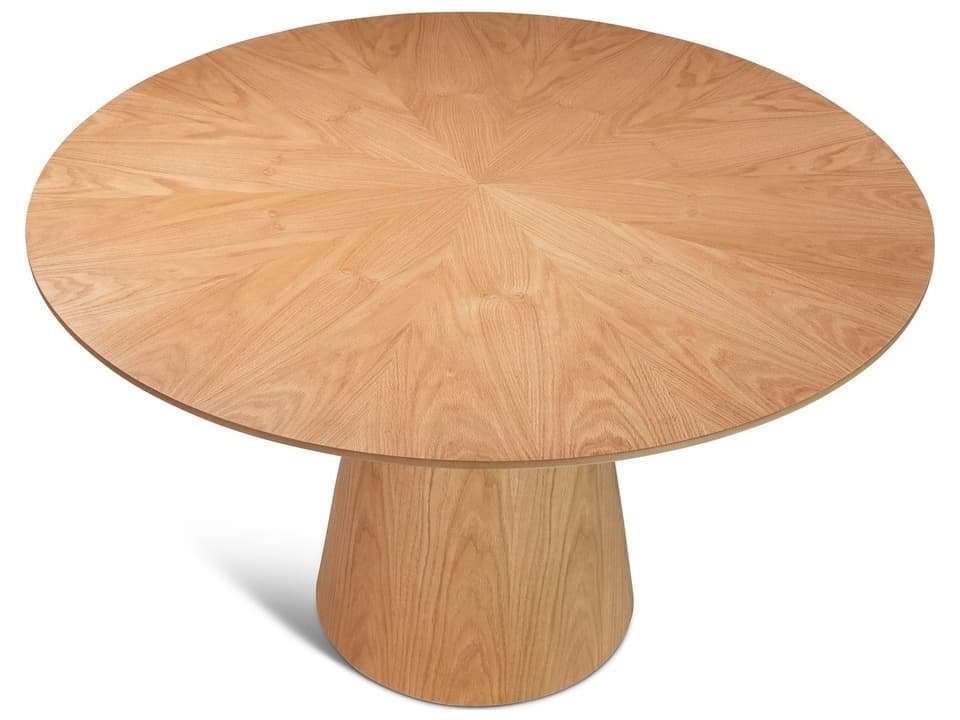 Urbia Modern Brazilian Round Wood Domasco Dining Table