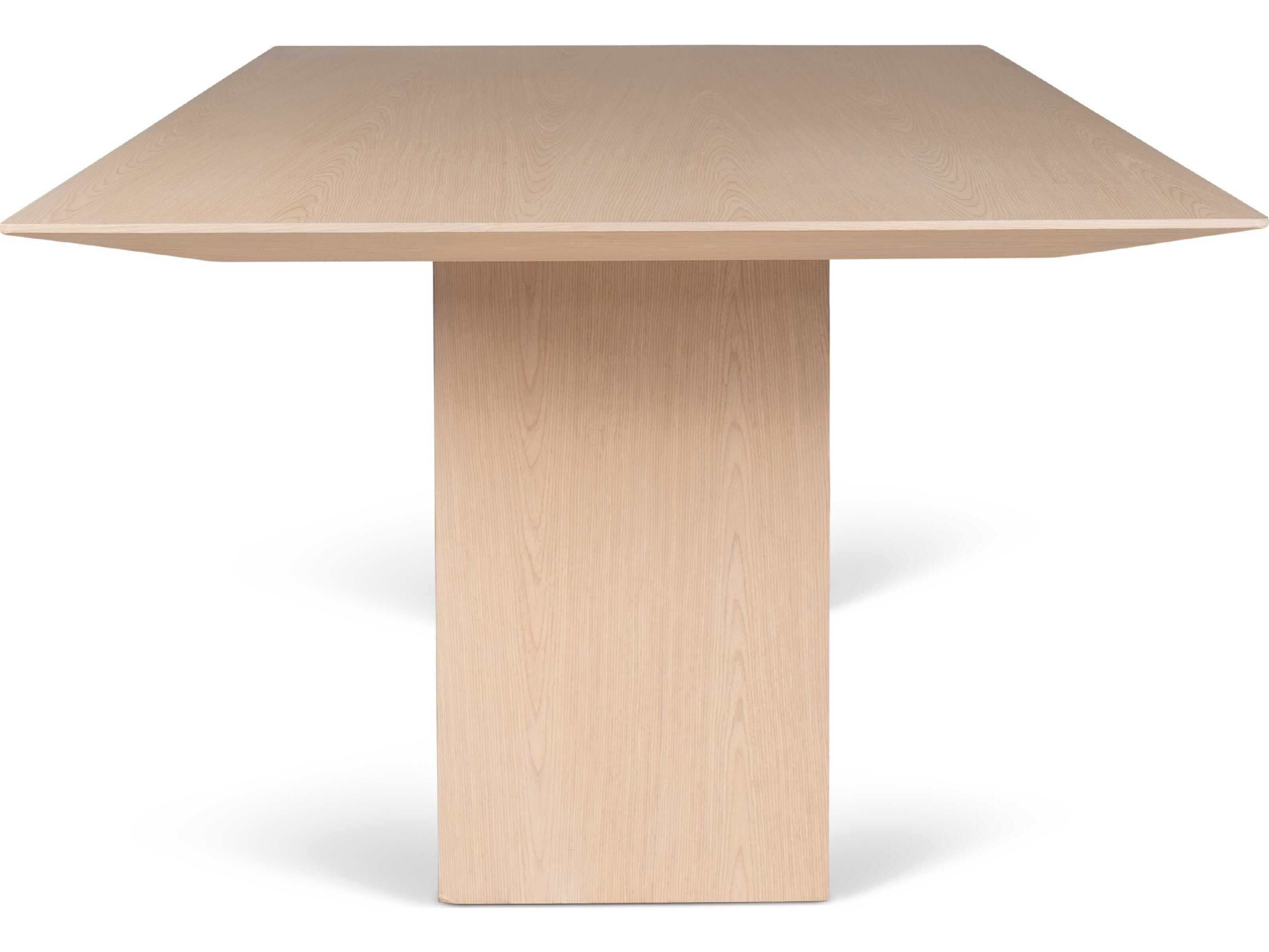 Urbia Modern Brazilian Maiorca Rectangular Wood Nevoa Dining Table