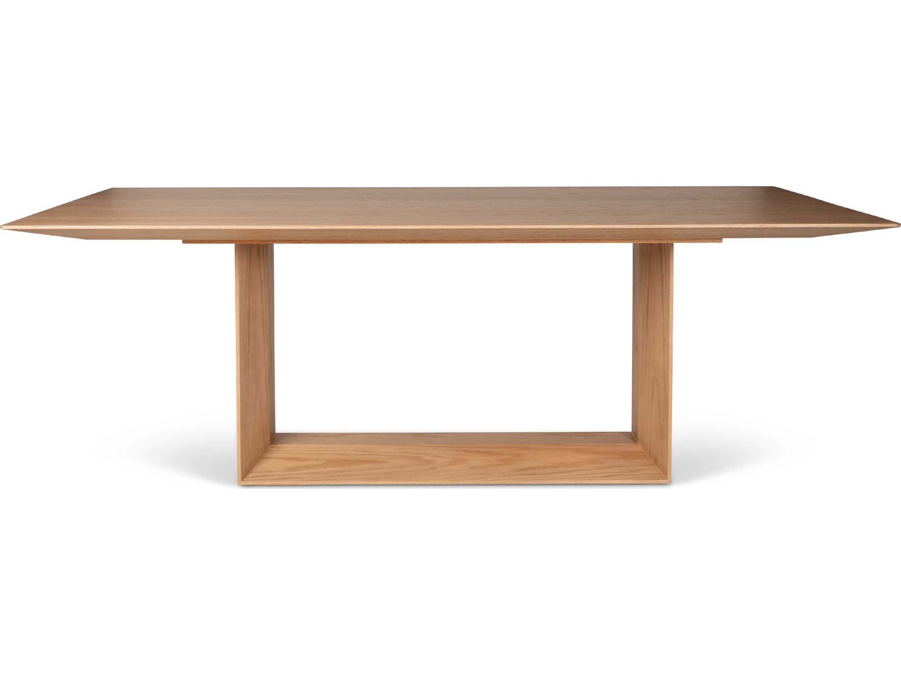 Urbia Modern Brazilian Maiorca Rectangular Wood Damasco Dining Table