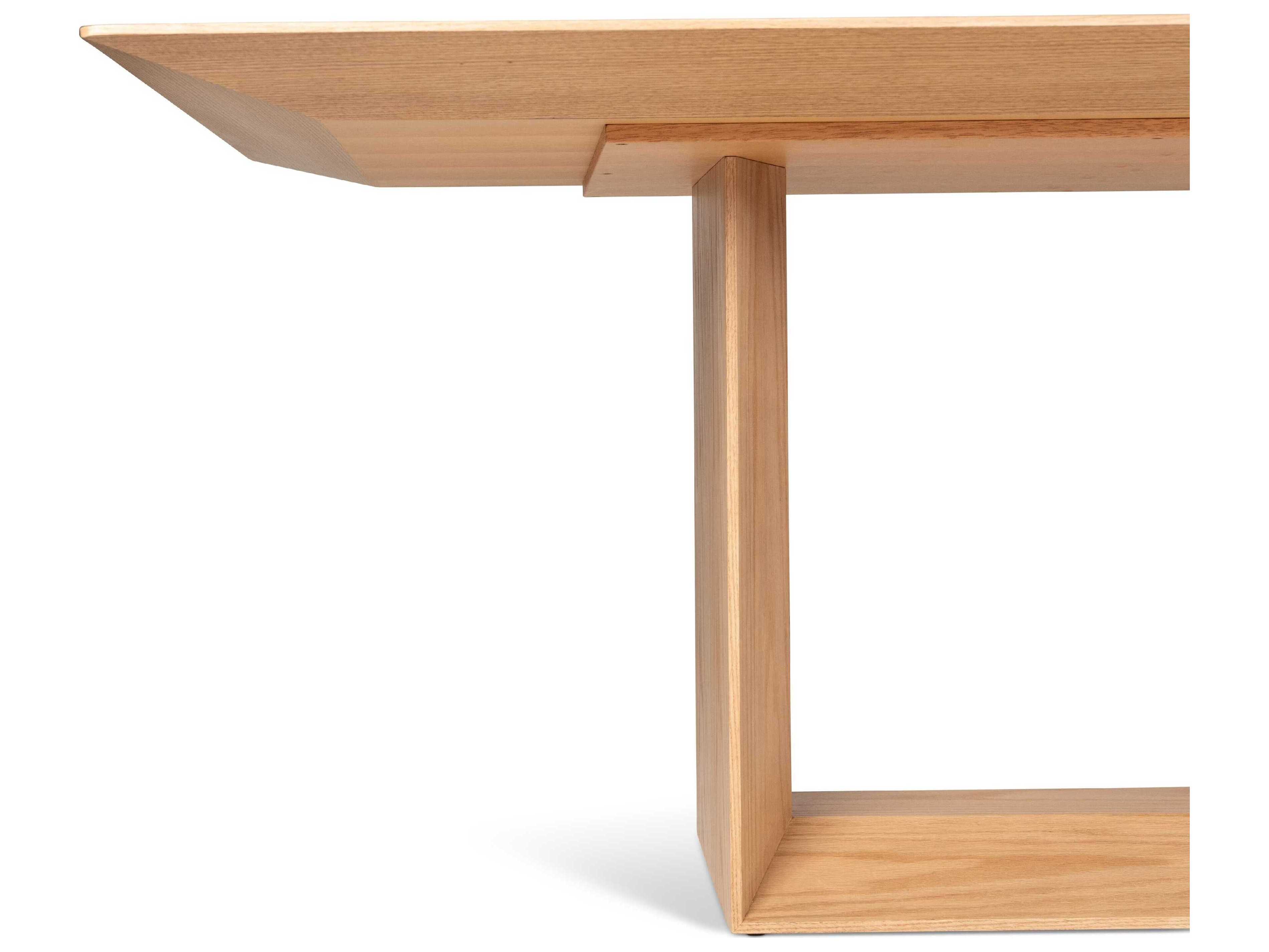 Urbia Modern Brazilian Maiorca Rectangular Wood Damasco Dining Table