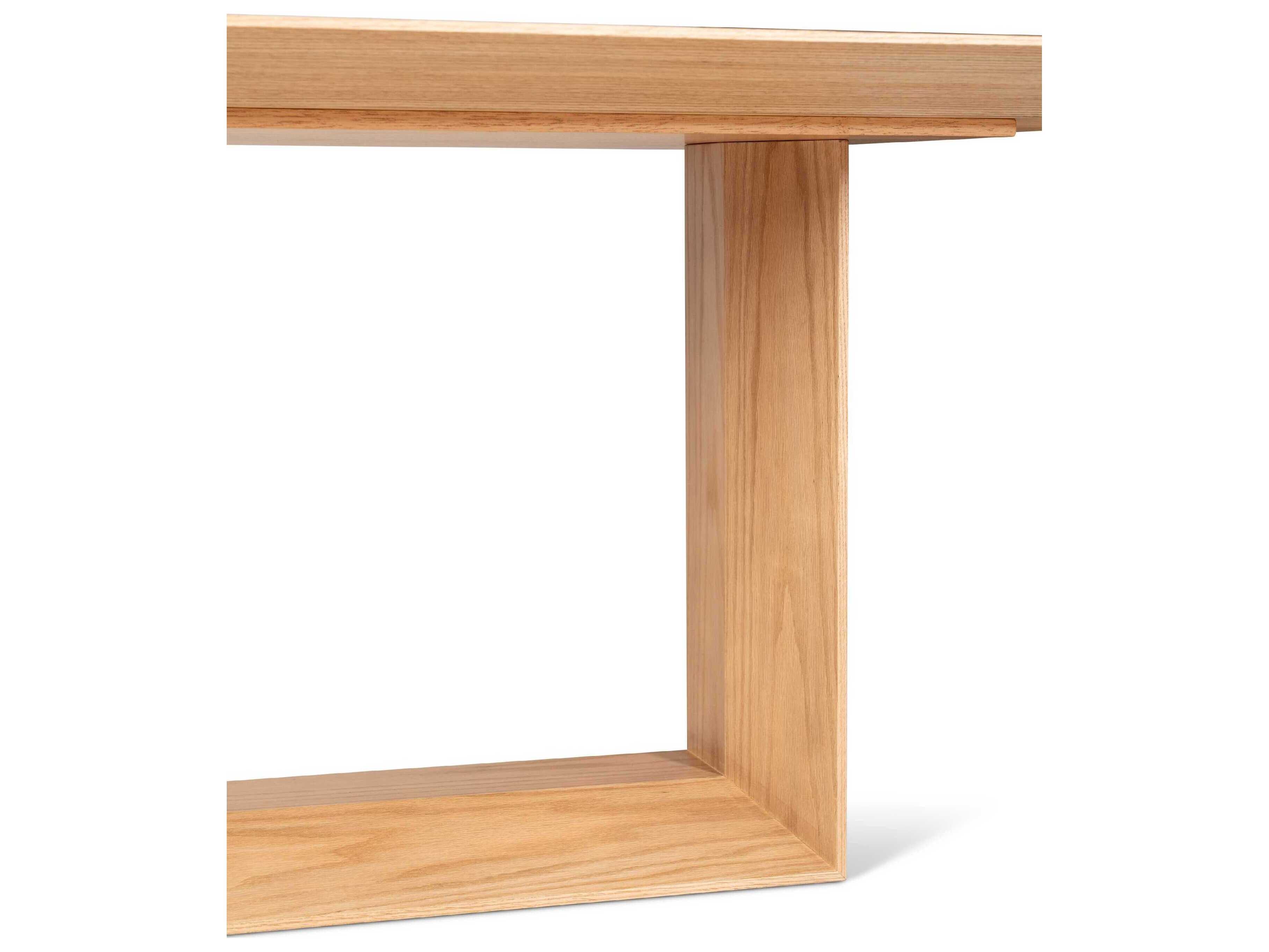 Urbia Modern Brazilian Maiorca Rectangular Wood Damasco Dining Table